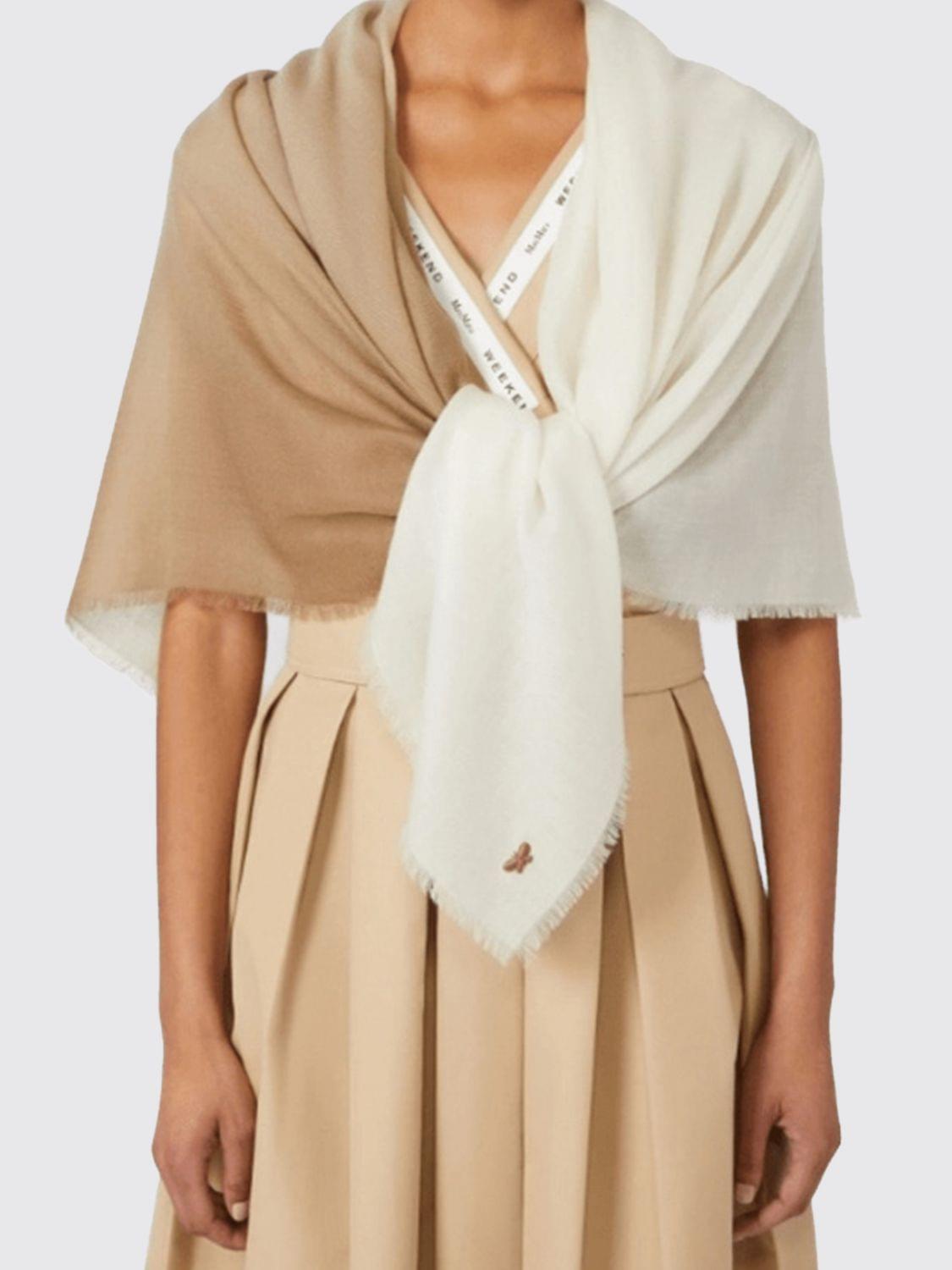 Weekend Max Mara Scarf Woman Camel WEEKEND MAX MARA