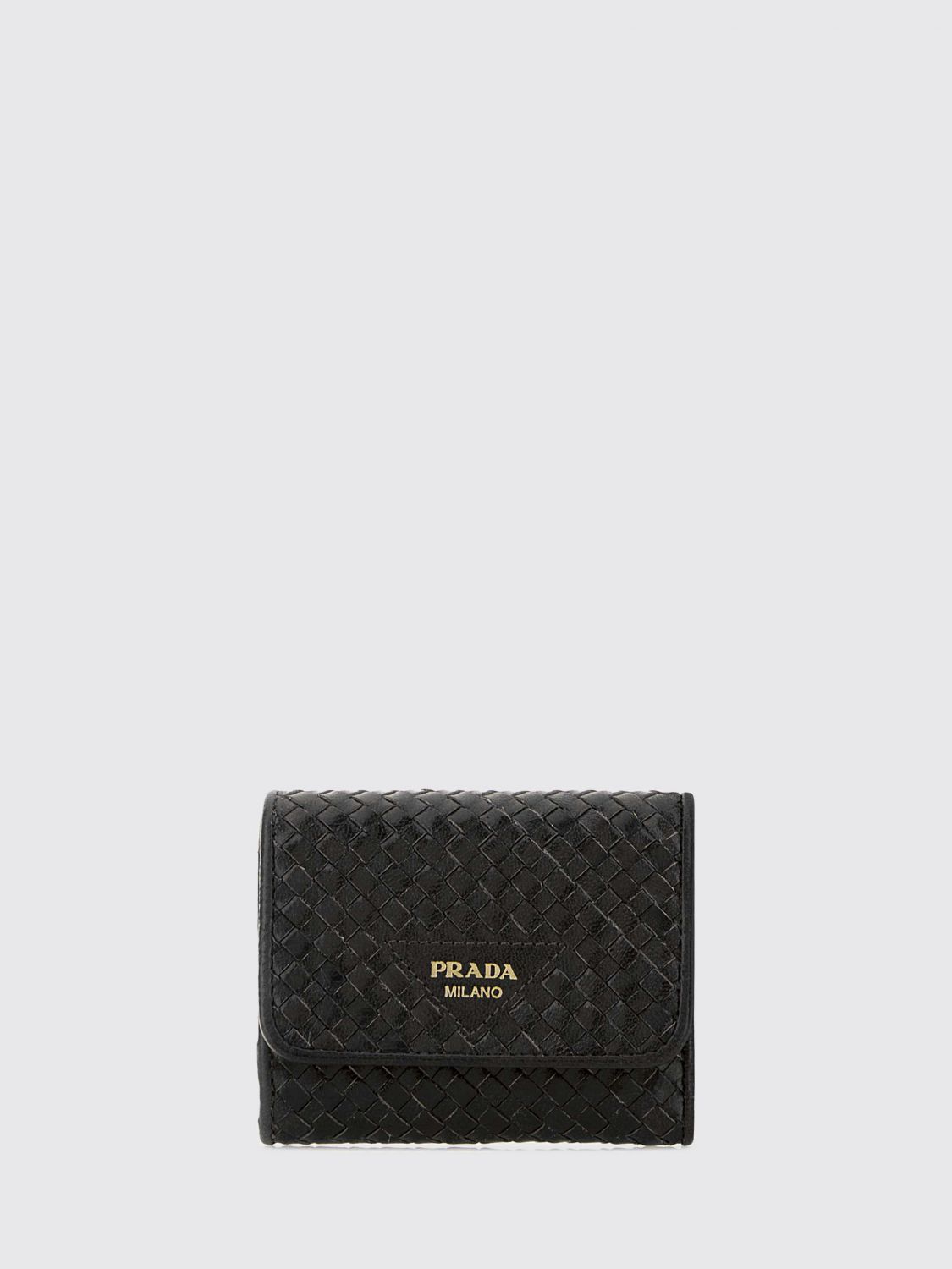 Prada Wallet Woman Black PRADA
