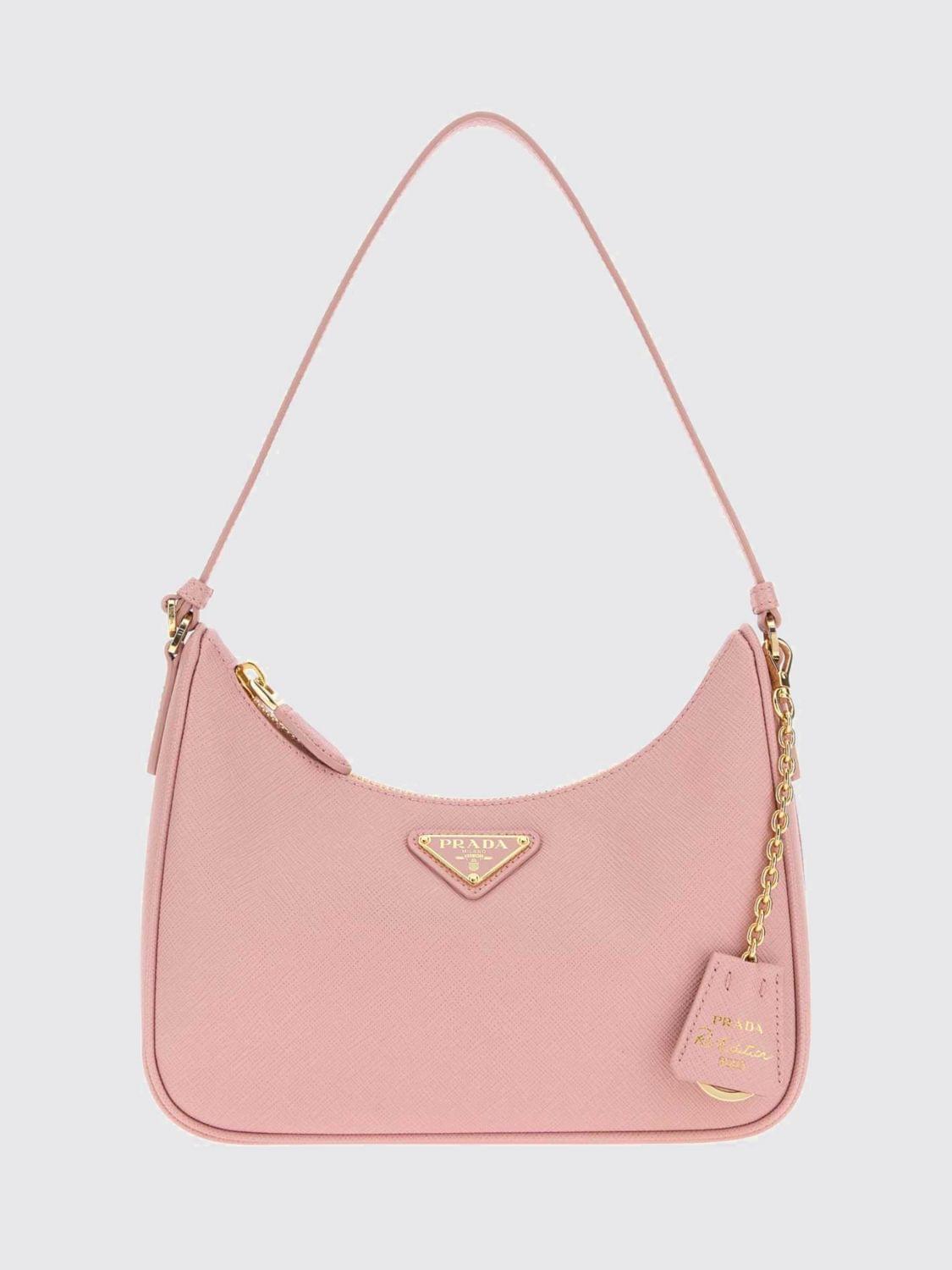 Prada Handbag Woman Peach PRADA