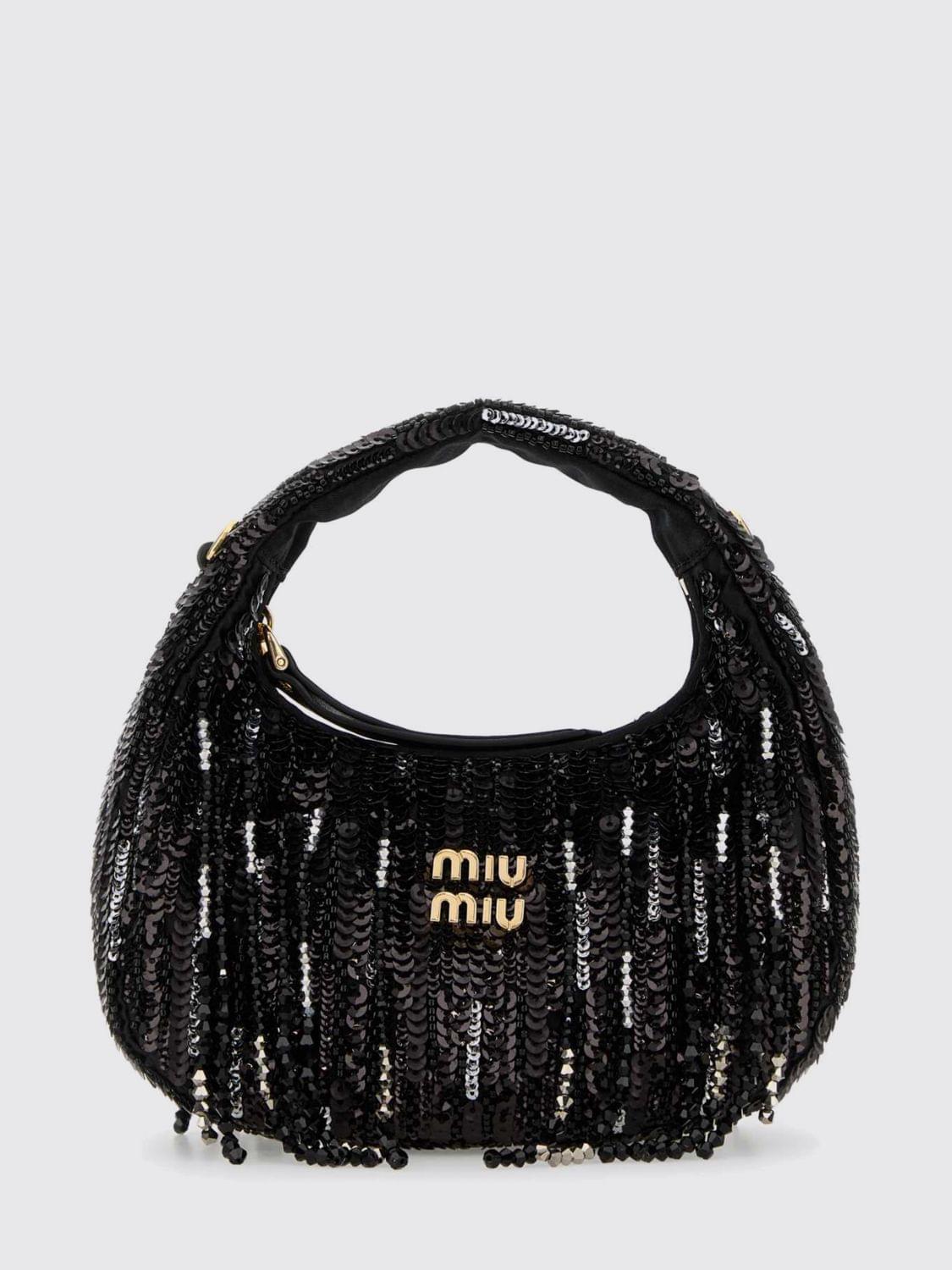 Miu Miu Handbag Woman Black MIU MIU