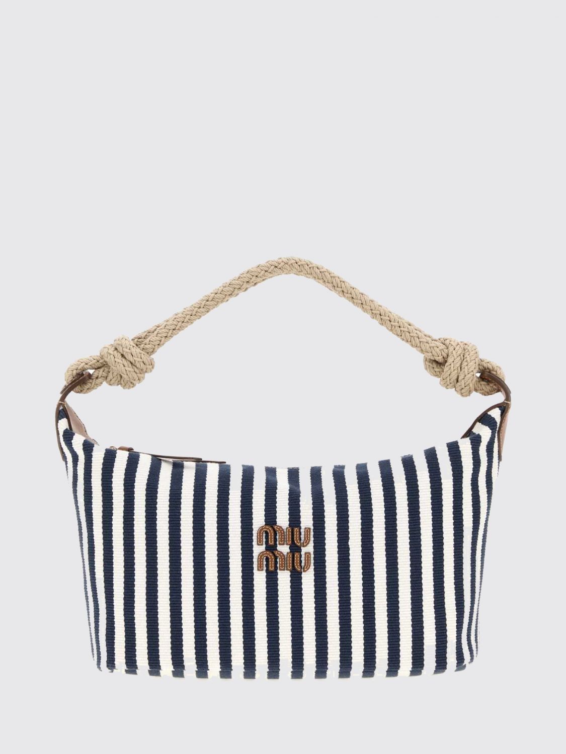 Miu Miu Shoulder Bag Woman Blue MIU MIU