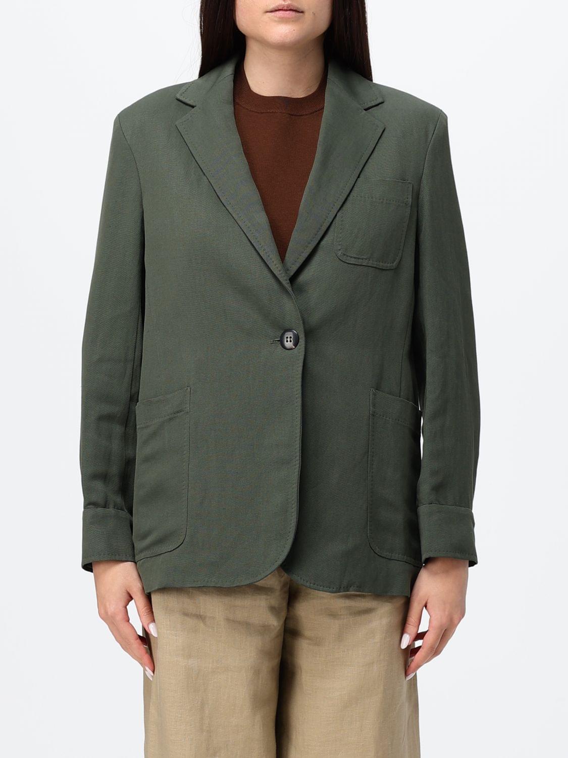Max Mara Studio Jacket Woman Green MAX MARA STUDIO