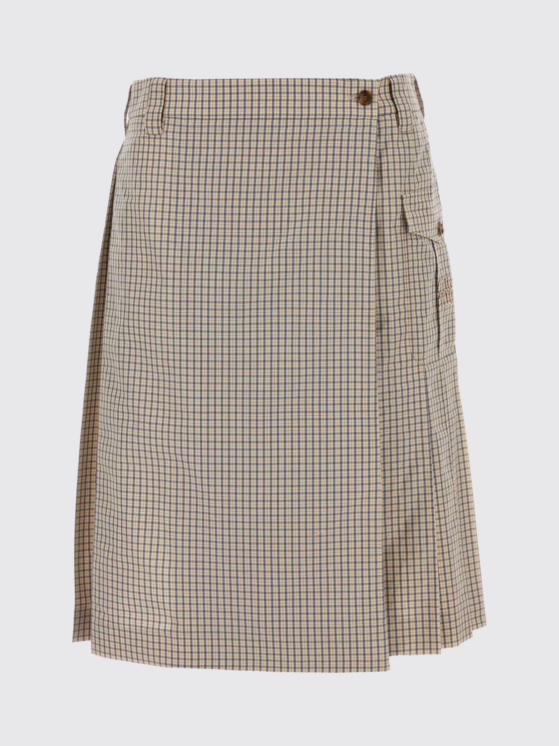 Miu Miu Skirt Woman Sand MIU MIU