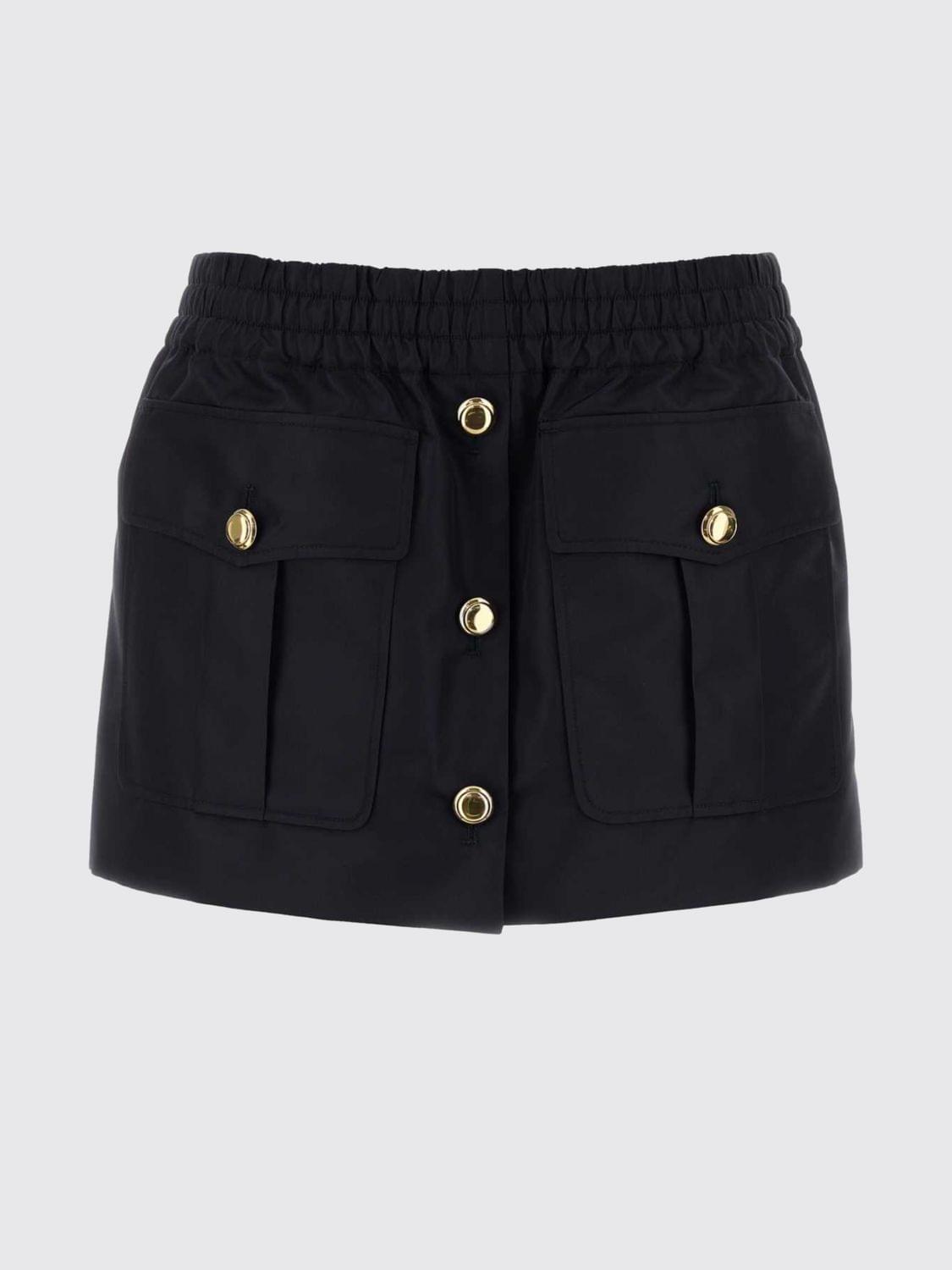 Miu Miu Skirt Woman Blue MIU MIU