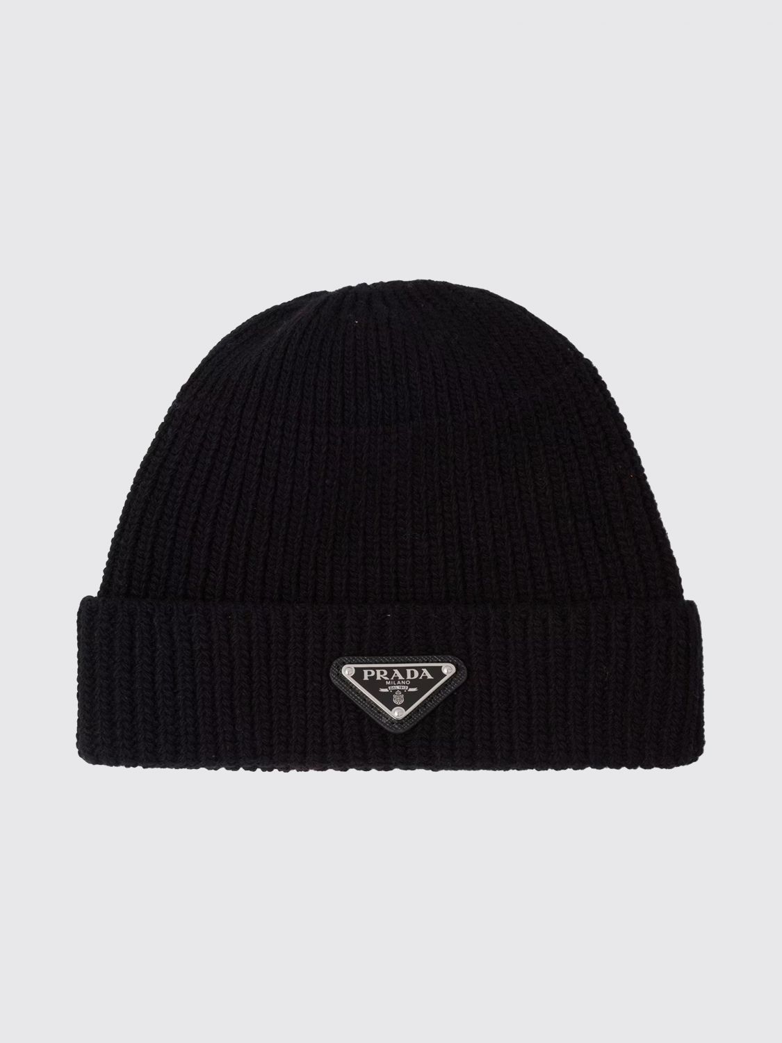 Prada Hat Men Black PRADA