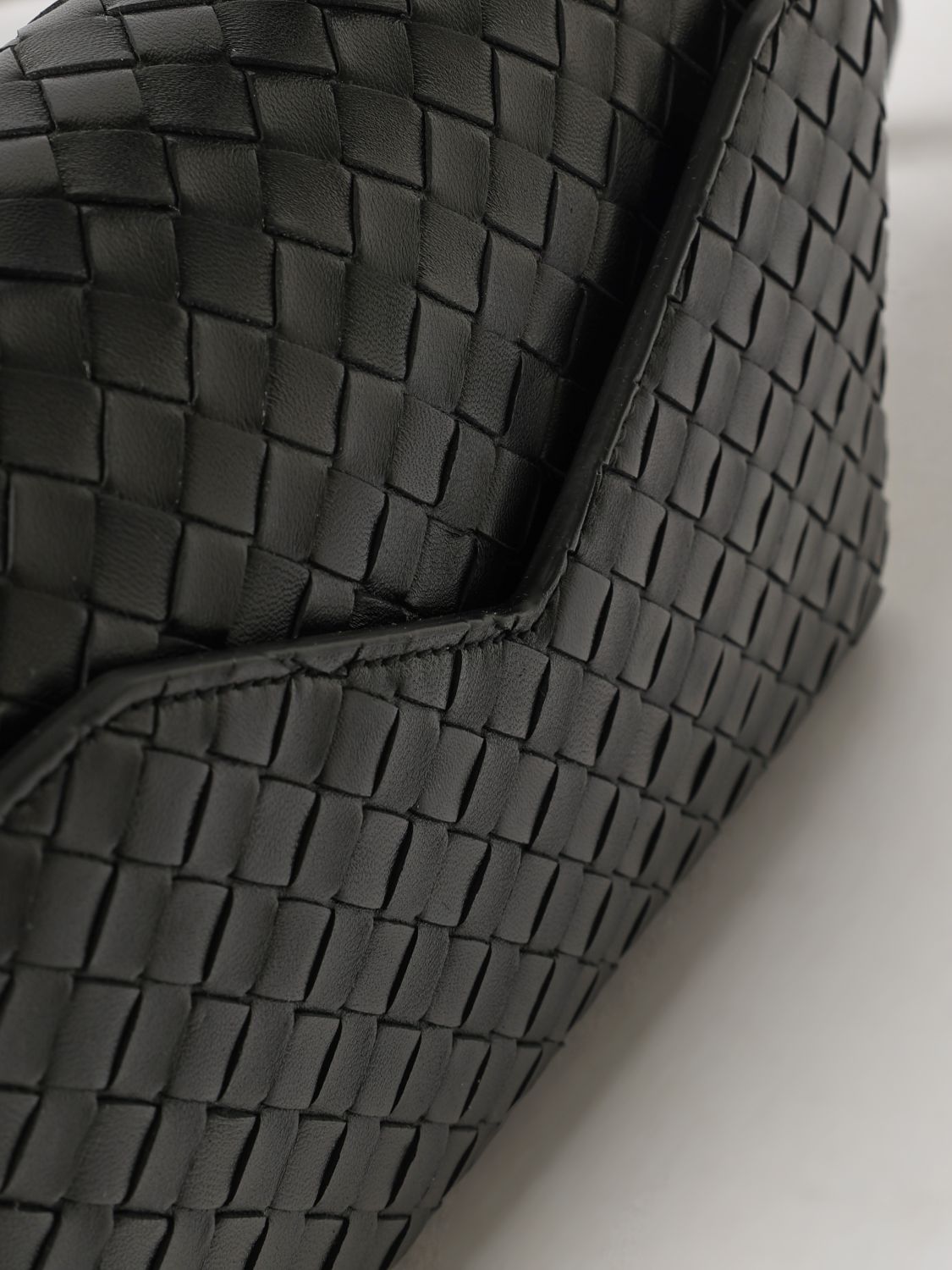 Bottega Veneta Women Bottega Veneta Small Knot Lock Intrecciato Leather Top Handle Bag BOTTEGA VENETA