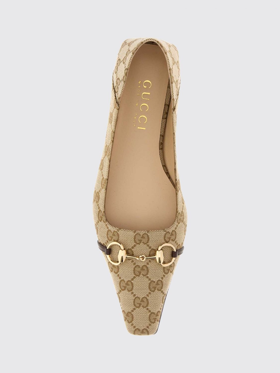 Gucci Ballet Flat Woman Brown GUCCI