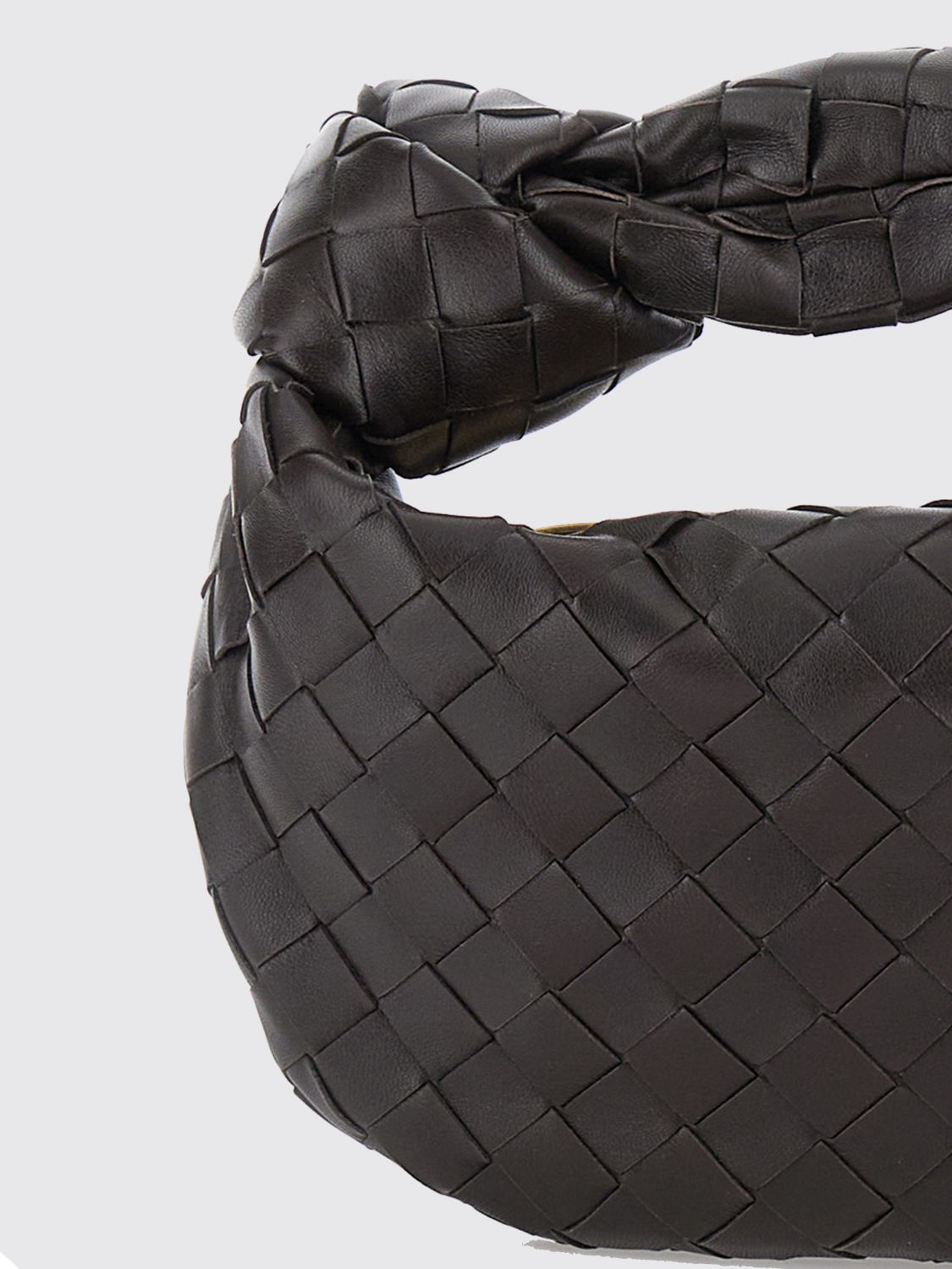 Bottega Veneta Women Jodie Mini Handbag Bottega Veneta In Intrecciato Leather With Knotted Handle BOTTEGA VENETA