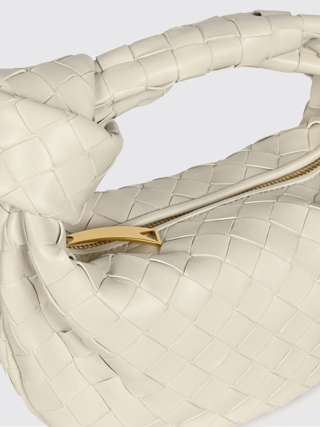 Bottega Veneta Women Jodie Mini Handbag Bottega Veneta In Intrecciato Leather With Knotted Handle BOTTEGA VENETA