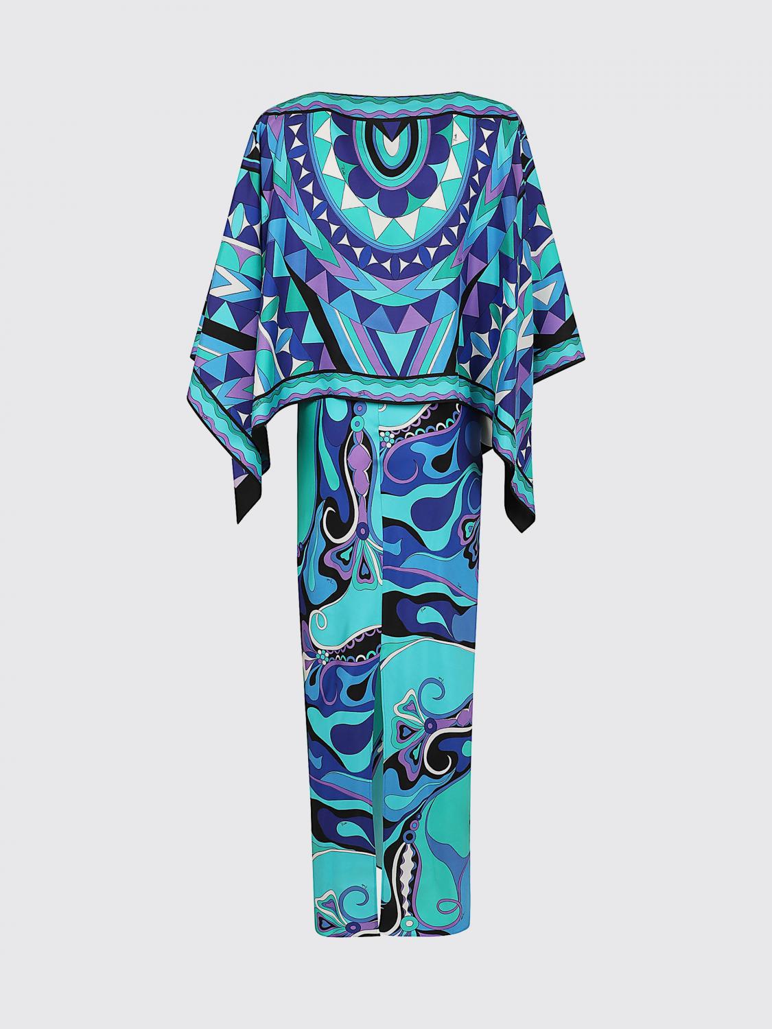 Pucci Dress Woman Blue PUCCI