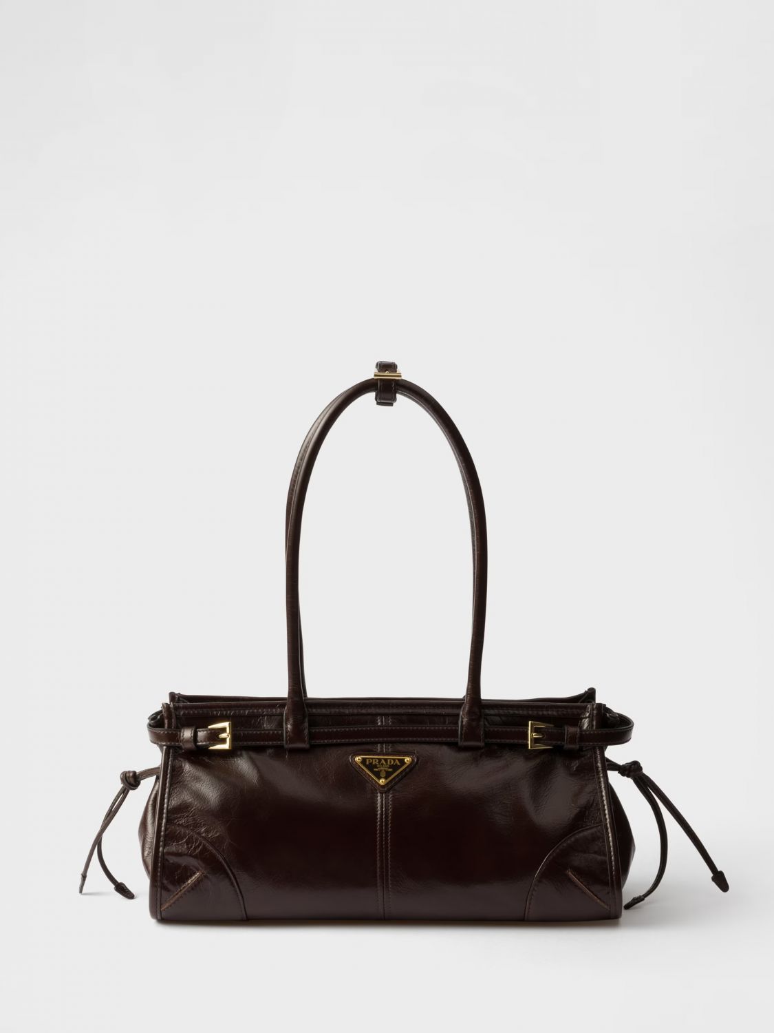 Prada Shoulder Bag Woman Brown PRADA