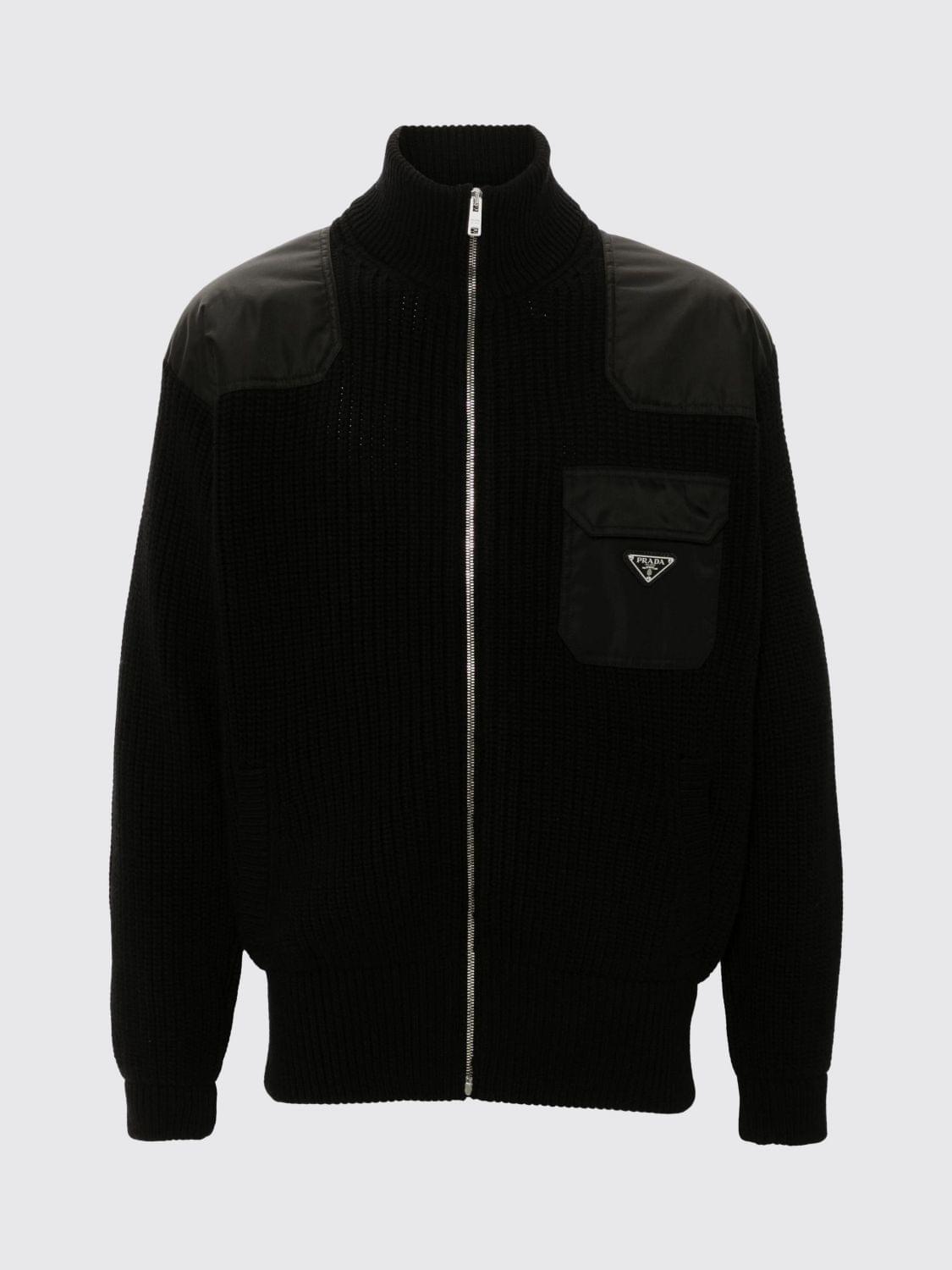 Prada Sweater Men Black PRADA
