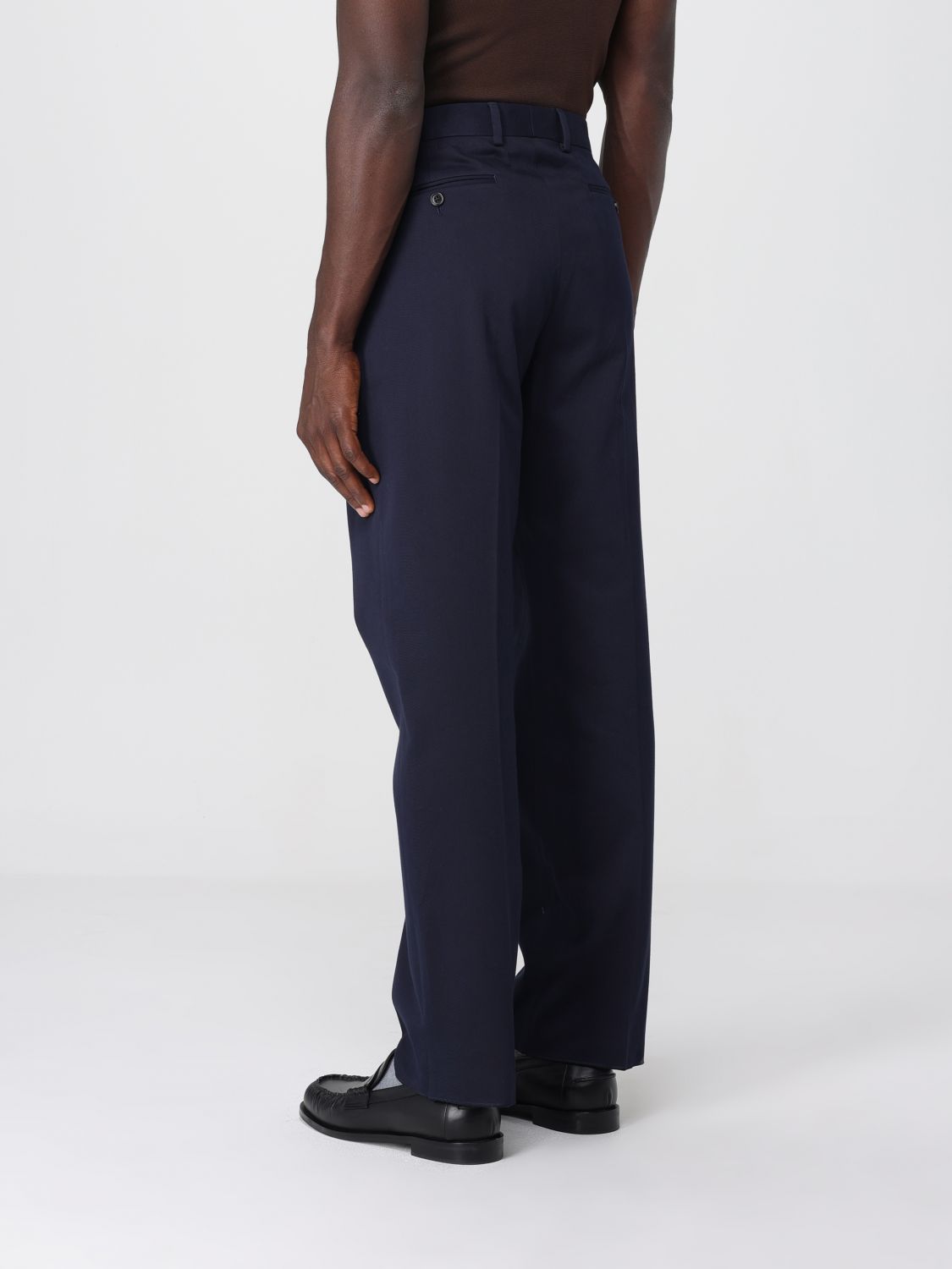 Gucci Pants Men Blue GUCCI