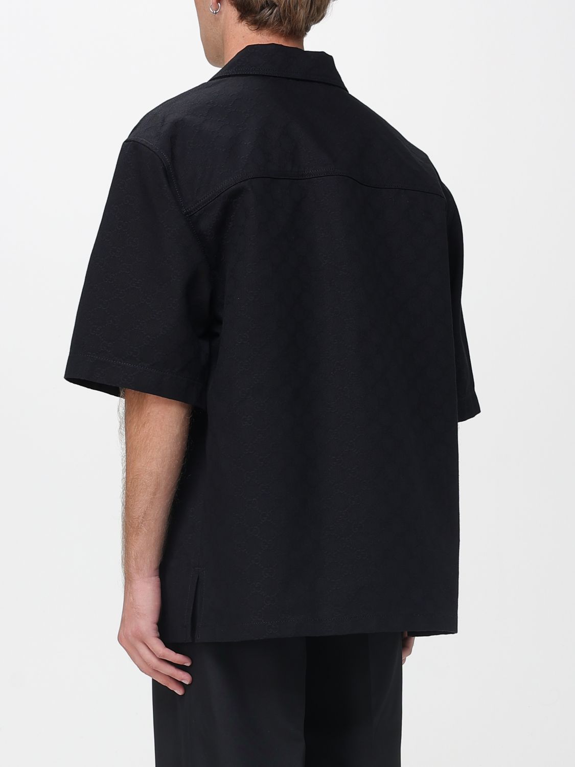 Gucci Shirt Men Black GUCCI