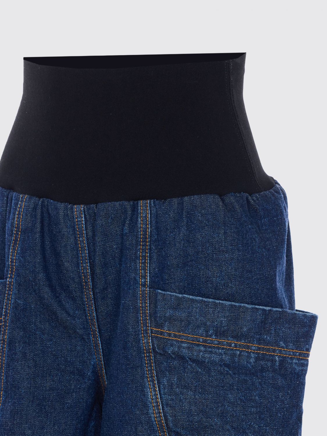 AlaiA Women Alaia High-Waisted Wide-Leg Palazzo Jeans In Denim ALAIA