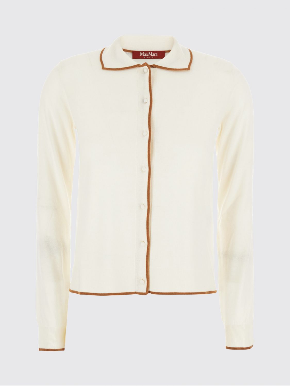 Max Mara Studio Sweater Woman White MAX MARA STUDIO