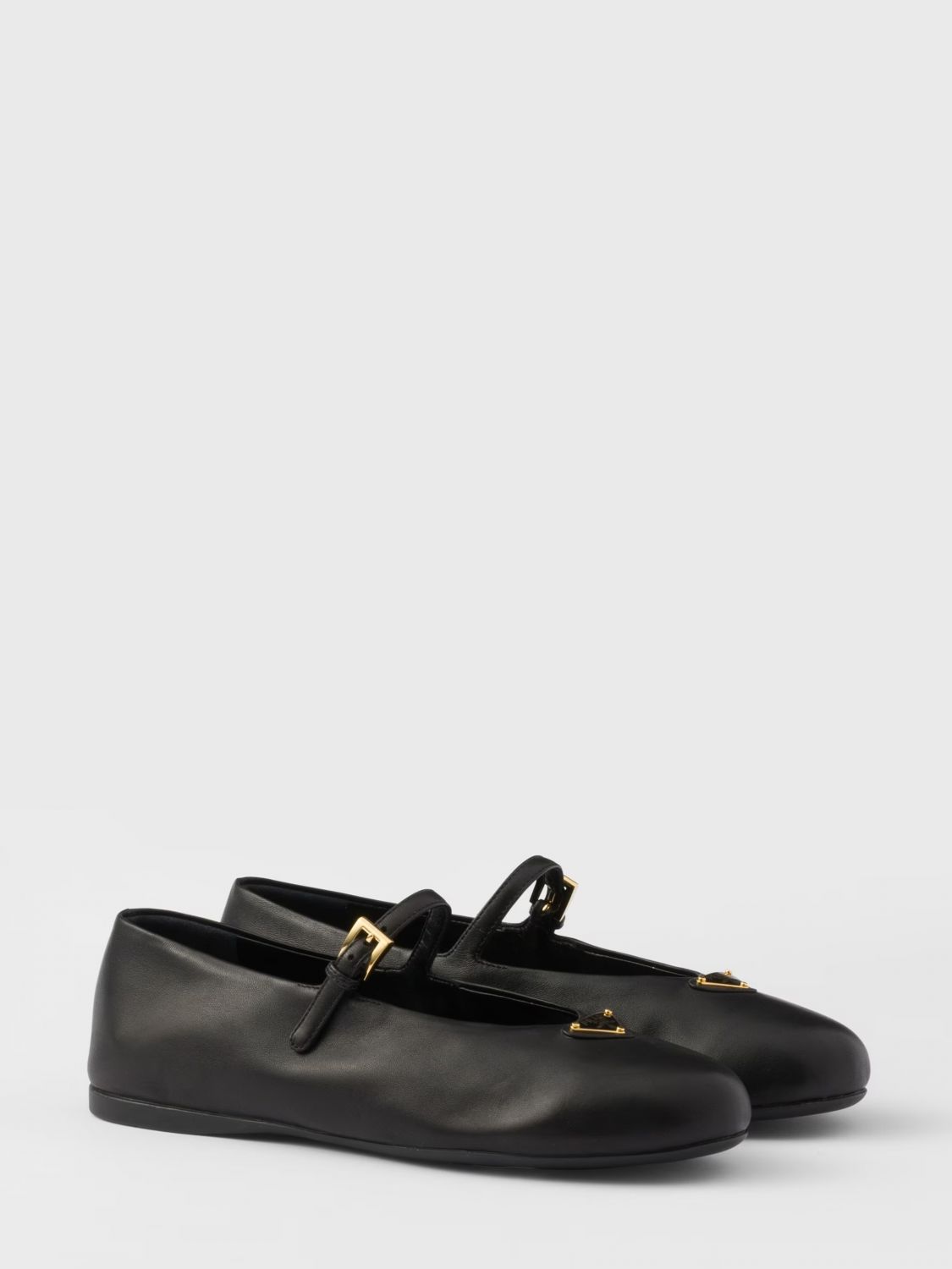 Prada Ballet Flat Woman Black