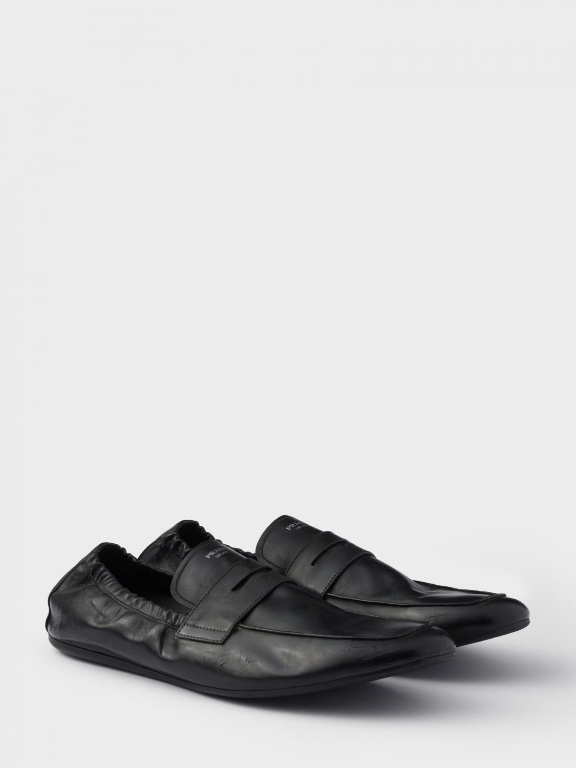 Prada Loafers Men Black PRADA