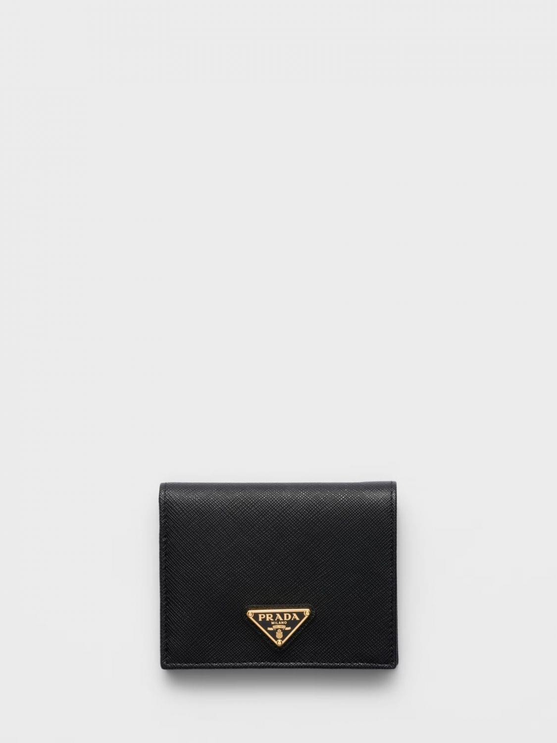 Prada Wallet Woman Black PRADA