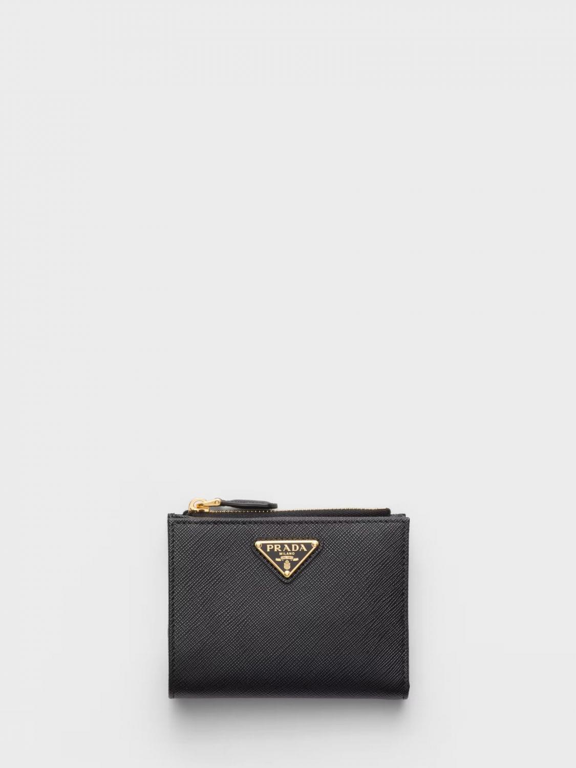 Prada Wallet Woman Black PRADA