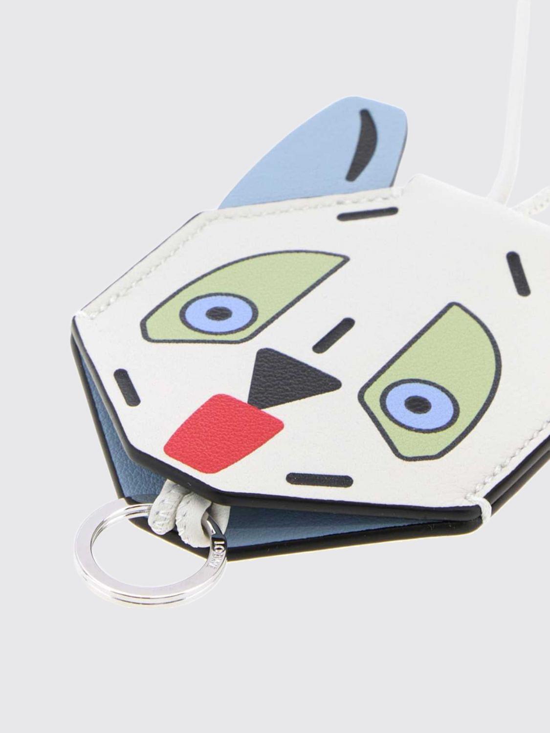 Loewe Key Chain Woman White LOEWE