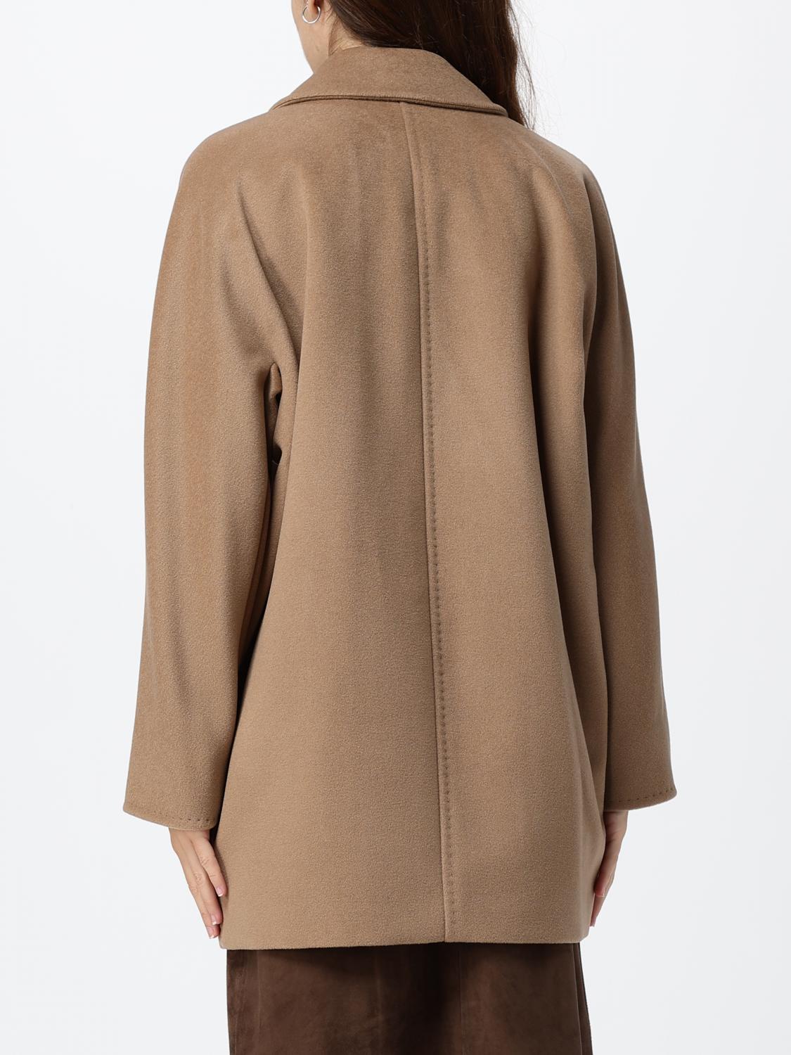 Max Mara Coat Woman Camel MAX MARA