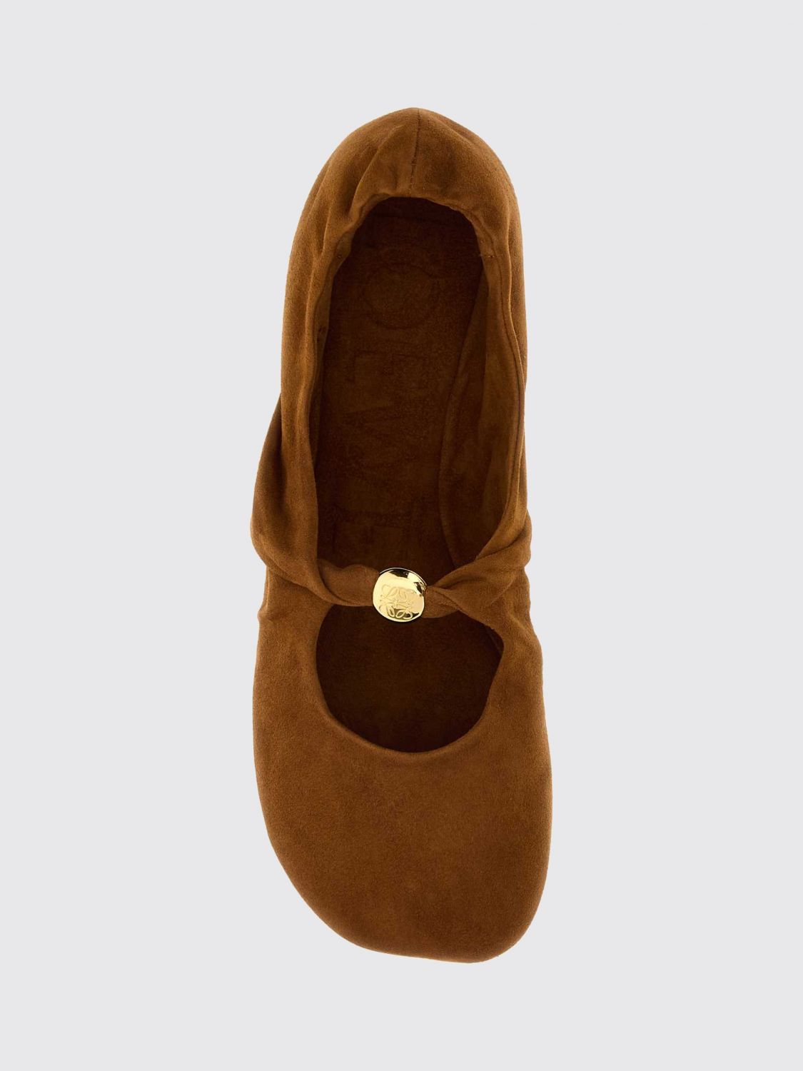 Loewe Ballet Flat Woman Brown LOEWE