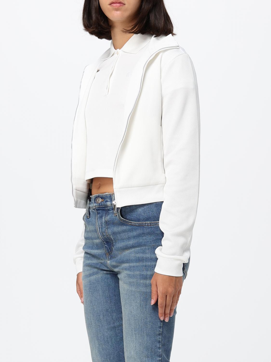 Gucci Women Gucci Web Stripe High Neck Slim Fit Technical Jersey Track Jacket
