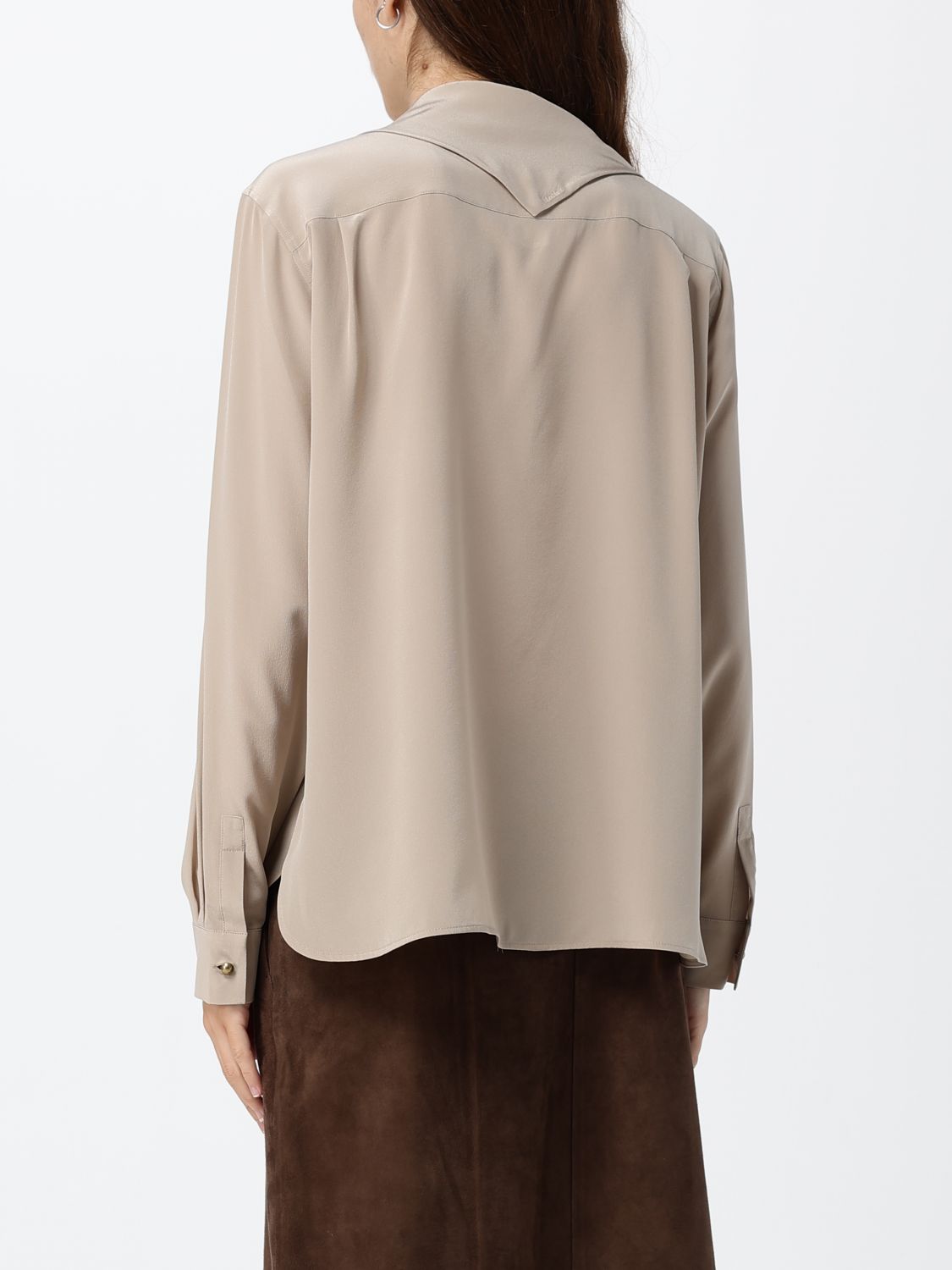 Max Mara Shirt Woman Beige MAX MARA