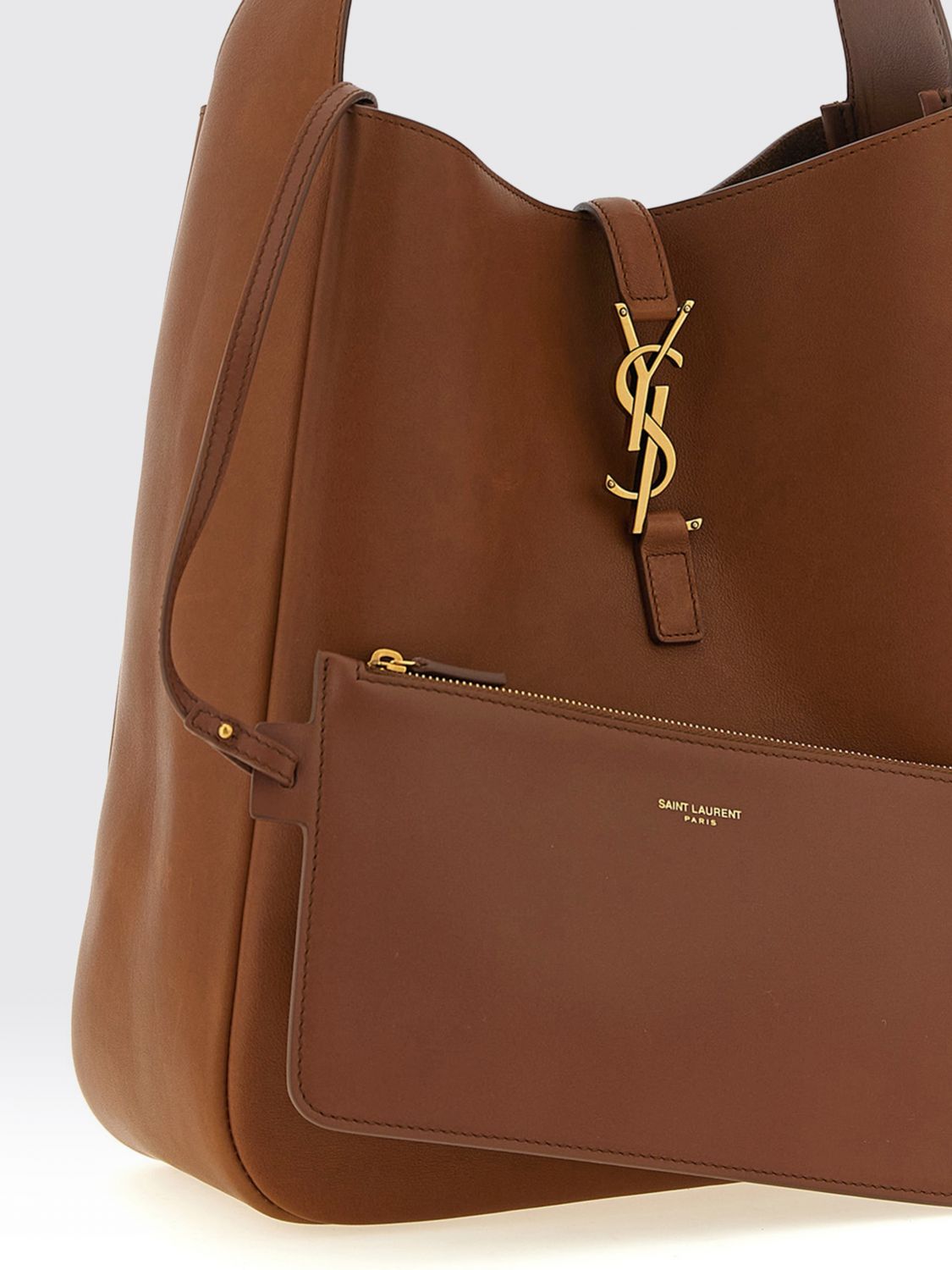 Saint Laurent Shoulder Bag Woman Brown SAINT LAURENT