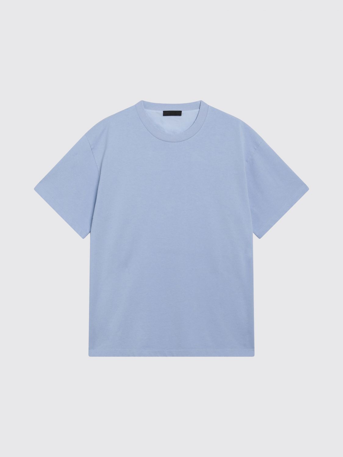 Prada T-Shirt Men Gnawed Blue PRADA