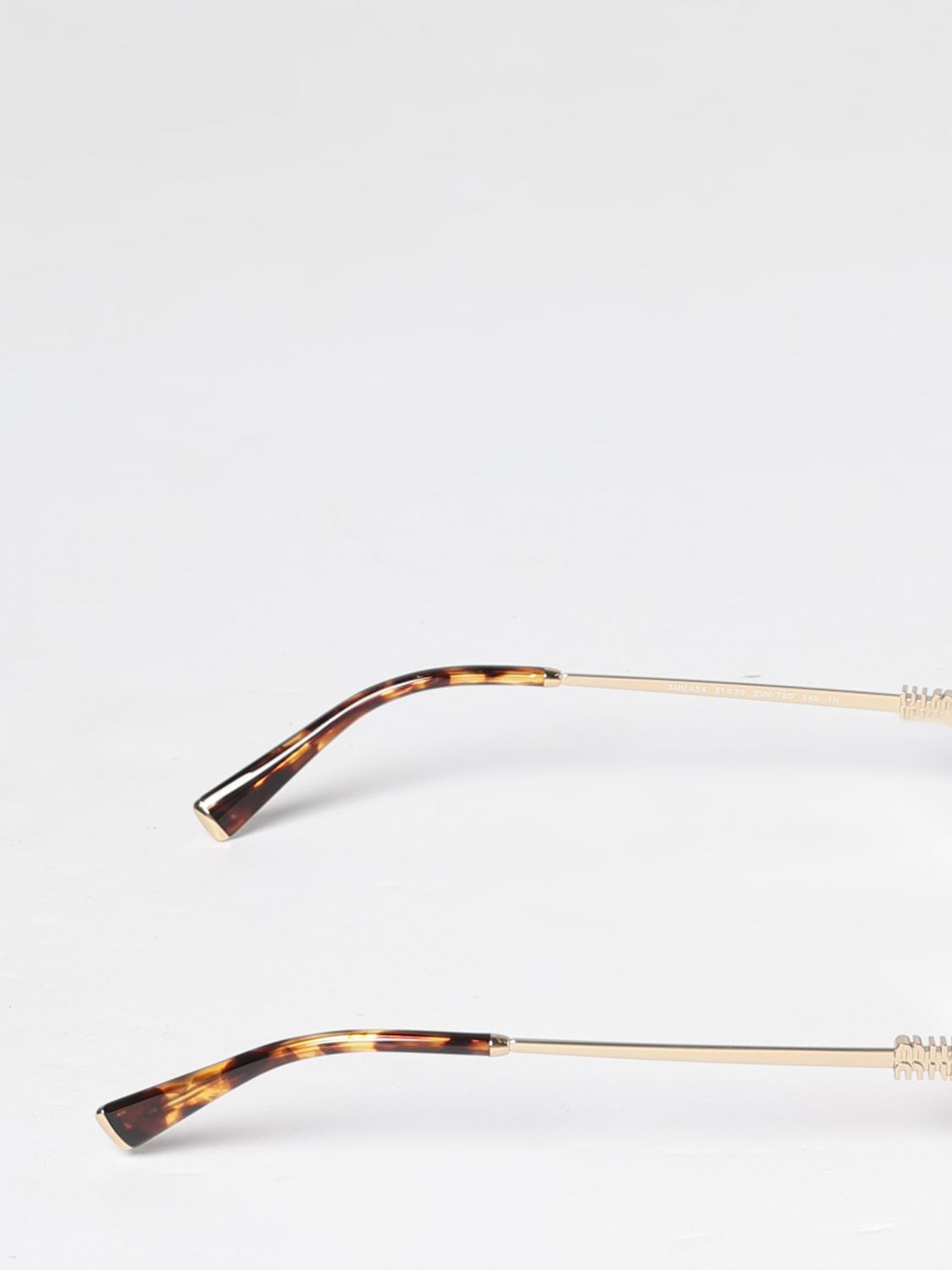 Miu Miu Sunglasses Woman Gold MIU MIU