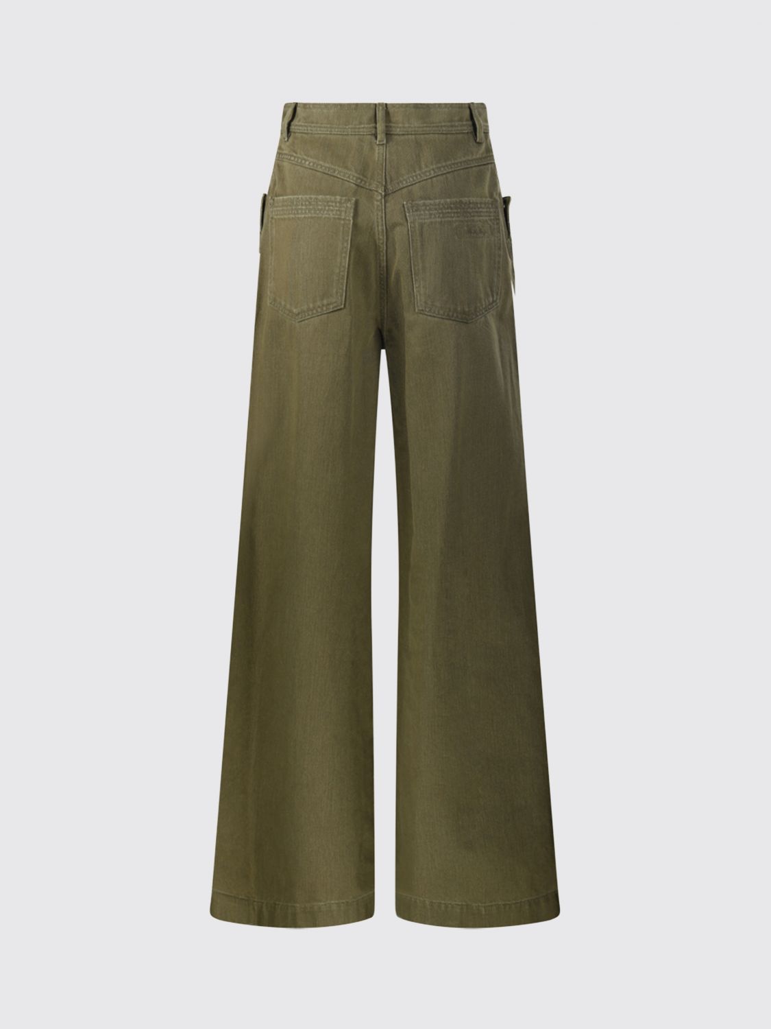 Max Mara Jeans Woman Green MAX MARA