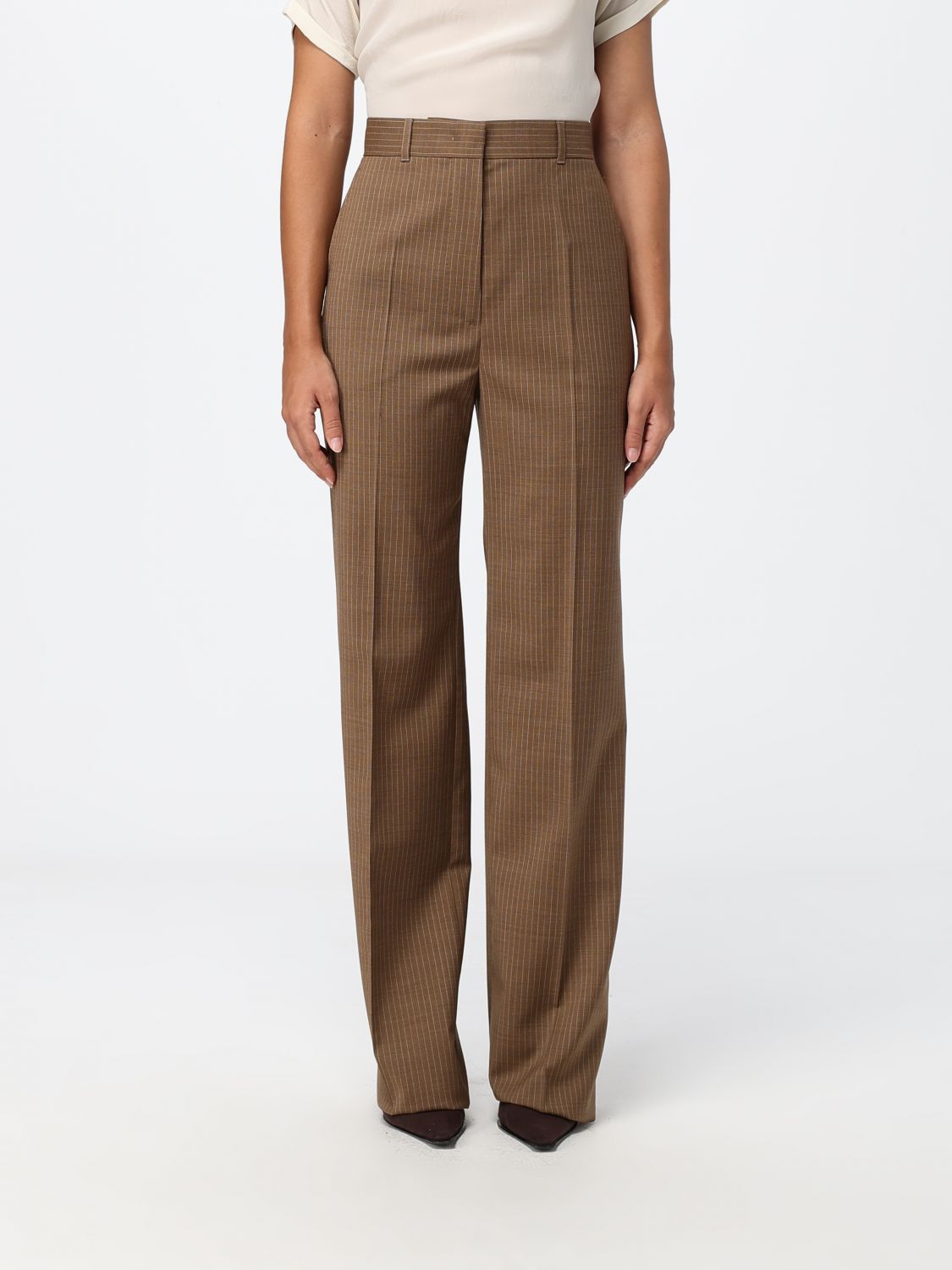 Max Mara Pants Woman Camel MAX MARA