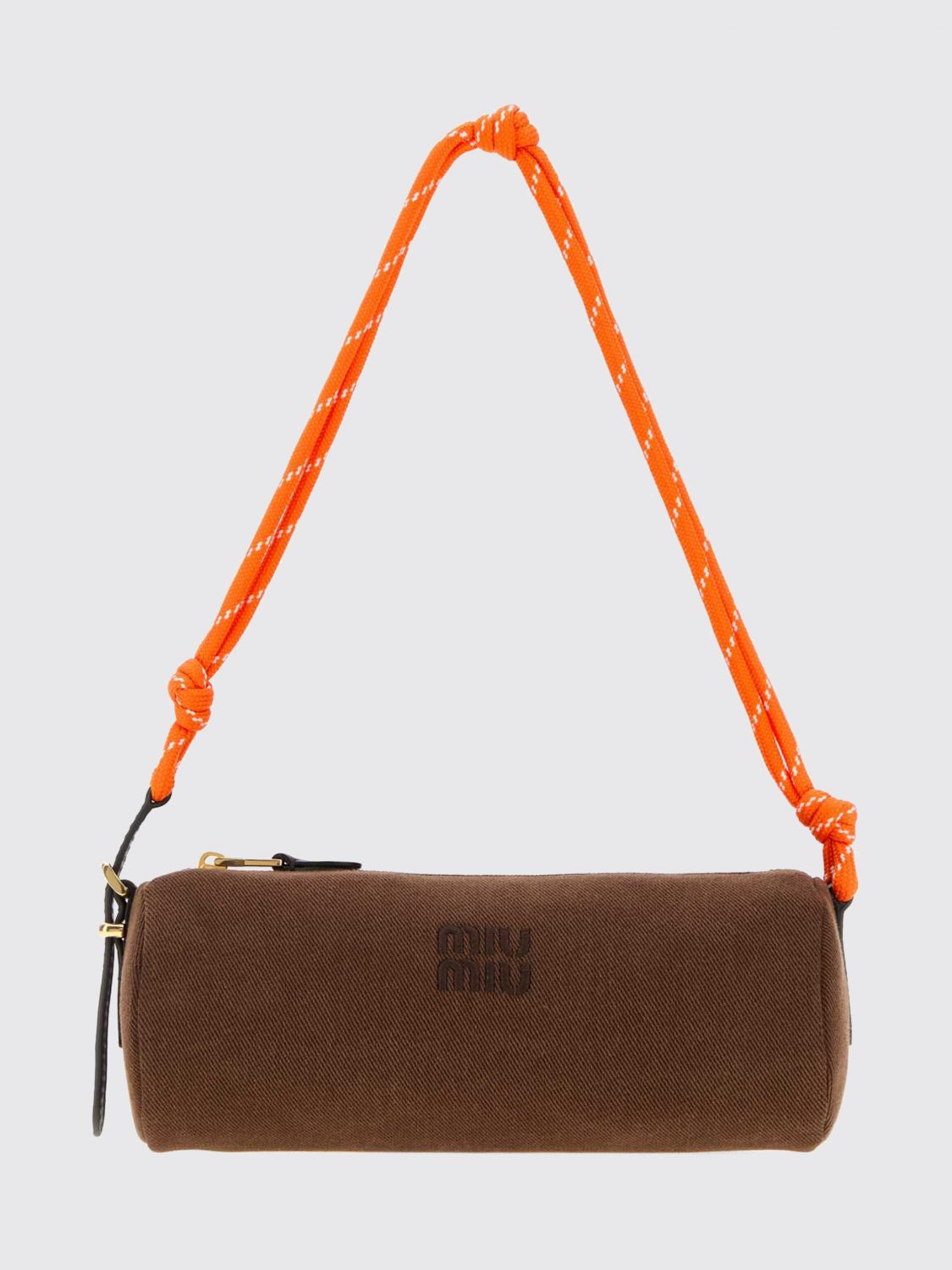 Miu Miu Shoulder Bag Woman Brown MIU MIU