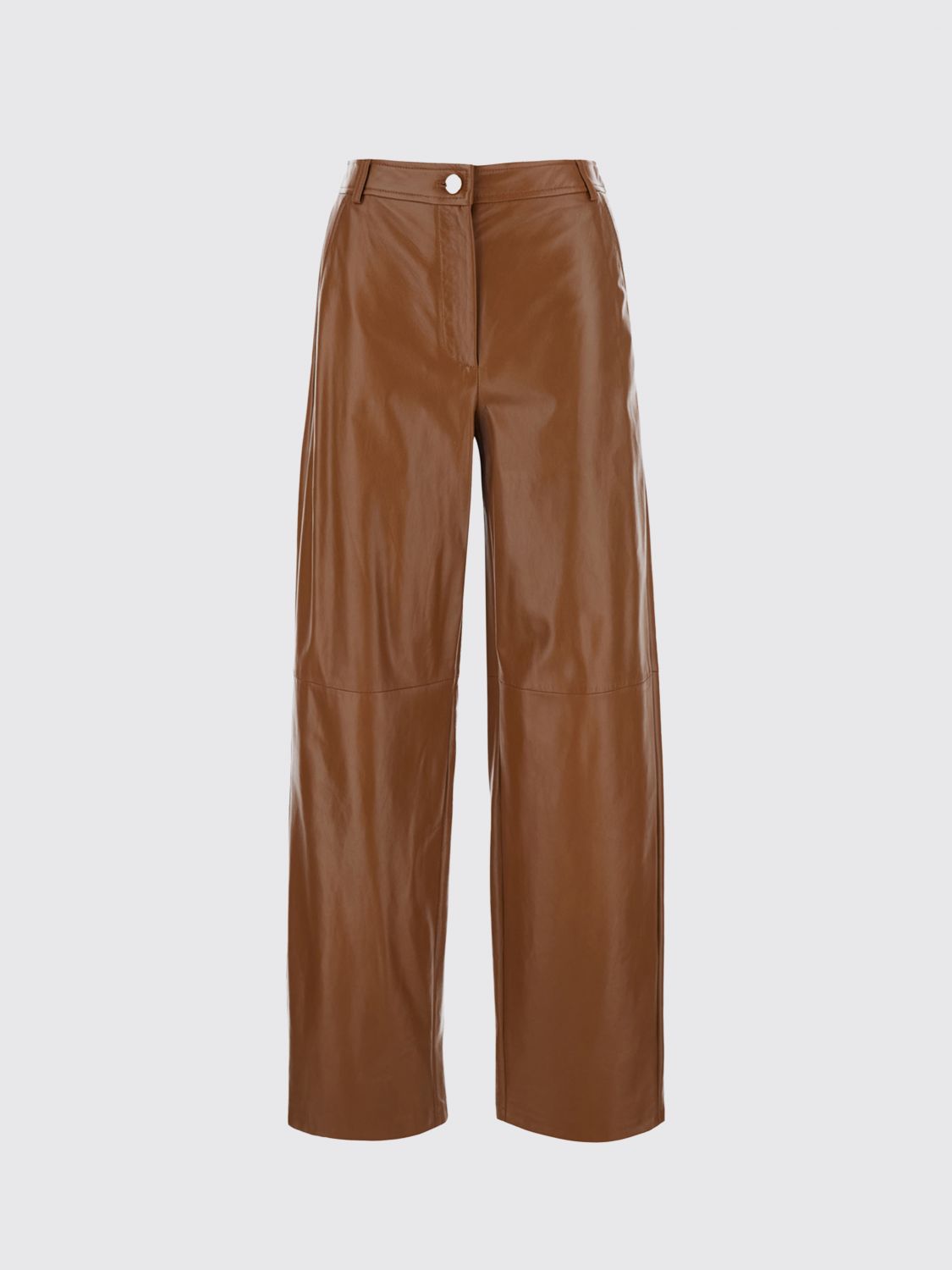 Max Mara Studio Pants Woman Cocoa MAX MARA STUDIO