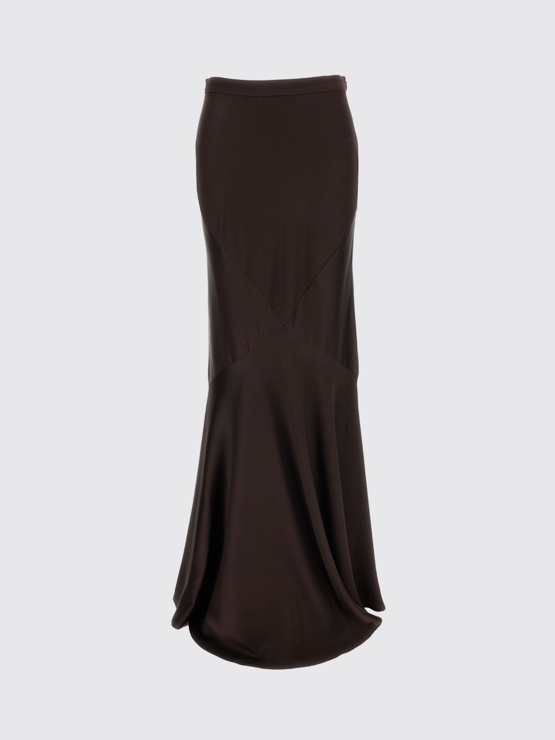 Max Mara Studio Skirt Woman Brown MAX MARA STUDIO