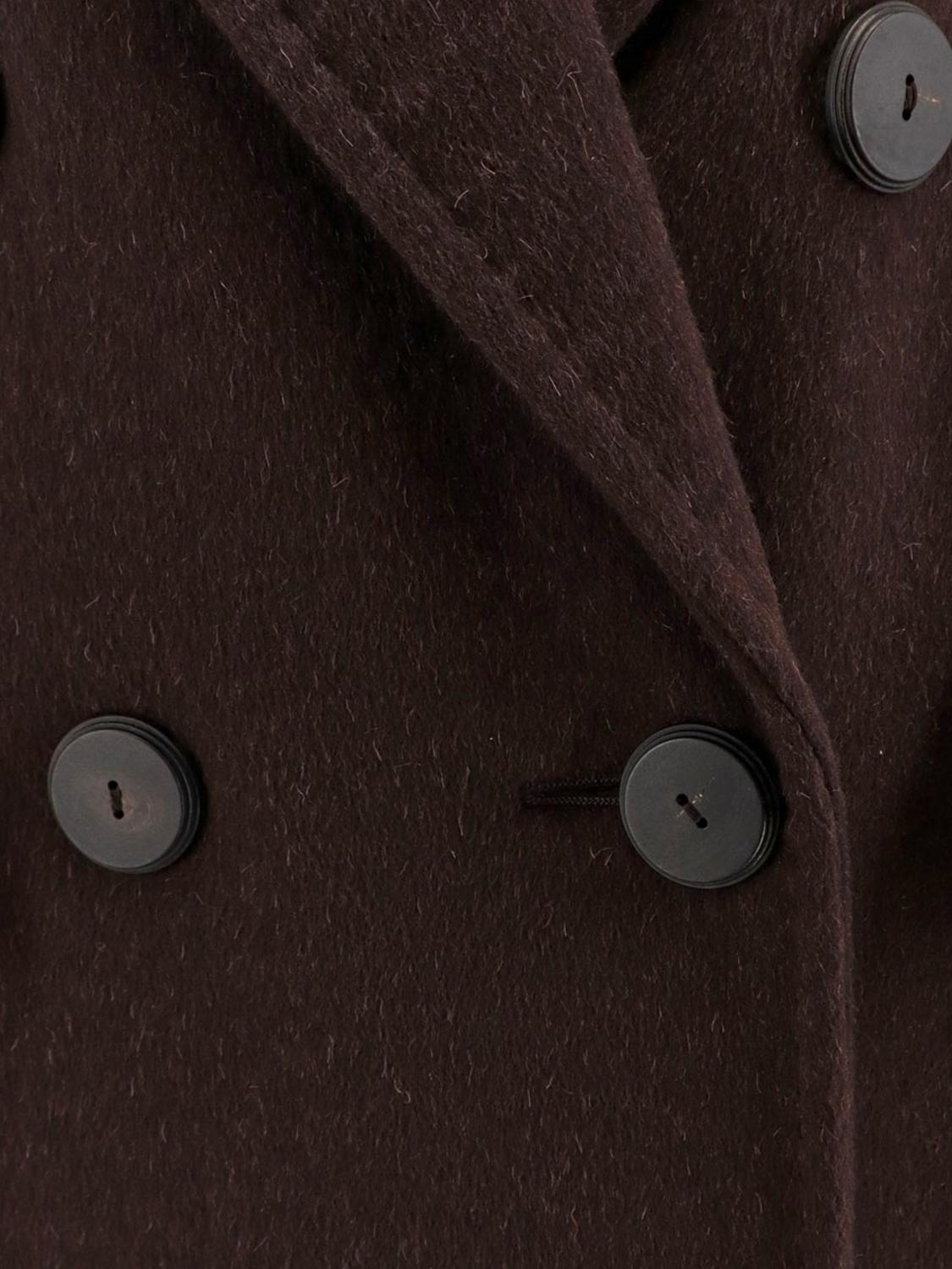Max Mara Women Max Mara Angus Long Double-Breasted Coat In Cashmere And Alpaca MAX MARA