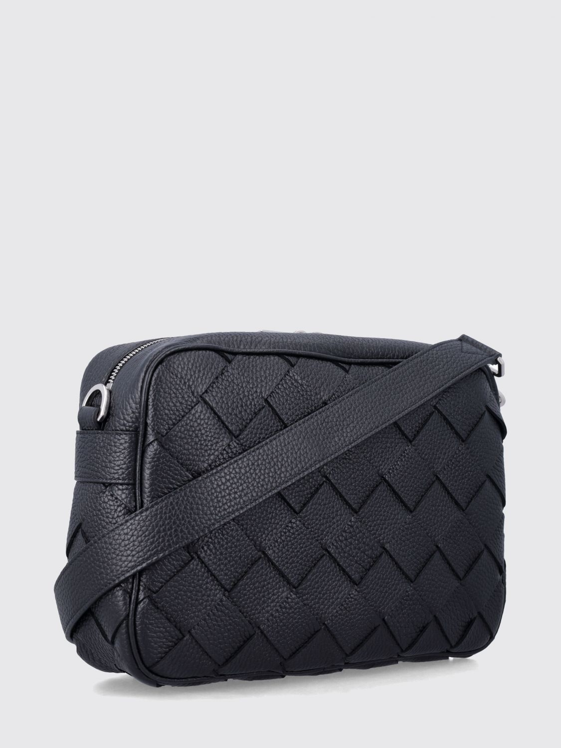 Bottega Veneta Shoulder Bag Men Black BOTTEGA VENETA