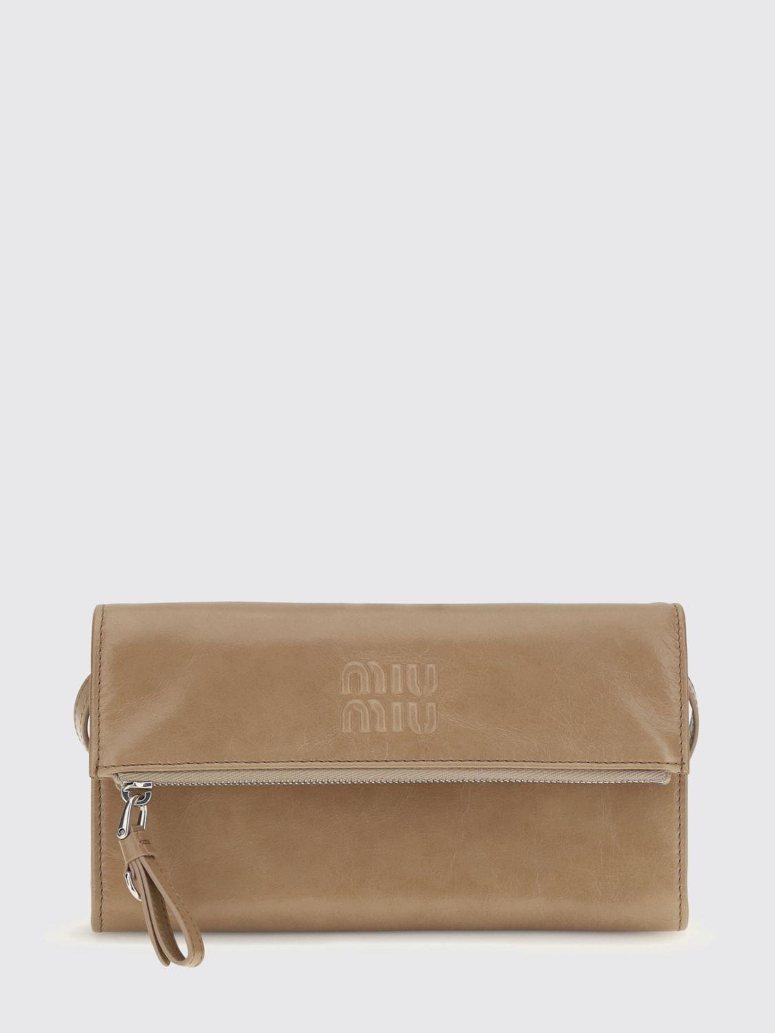 Miu Miu Mini Bag Woman Camel MIU MIU