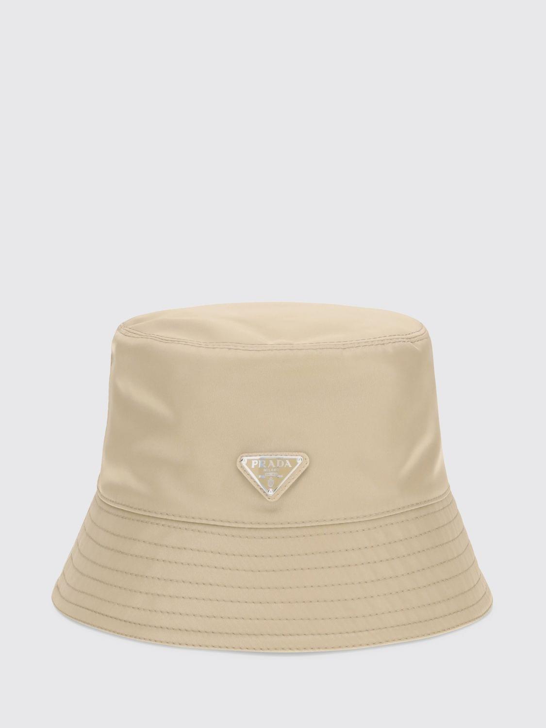 Prada Hat Men Camel PRADA