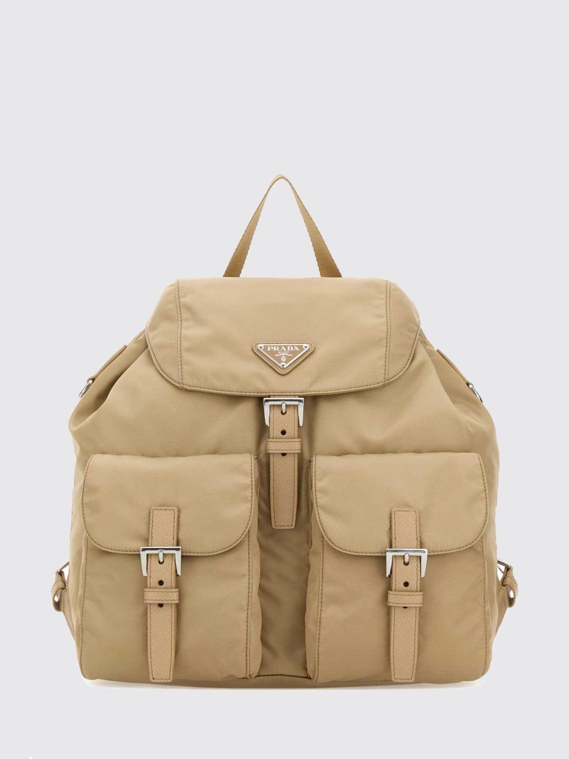 Prada Backpack Woman Camel PRADA