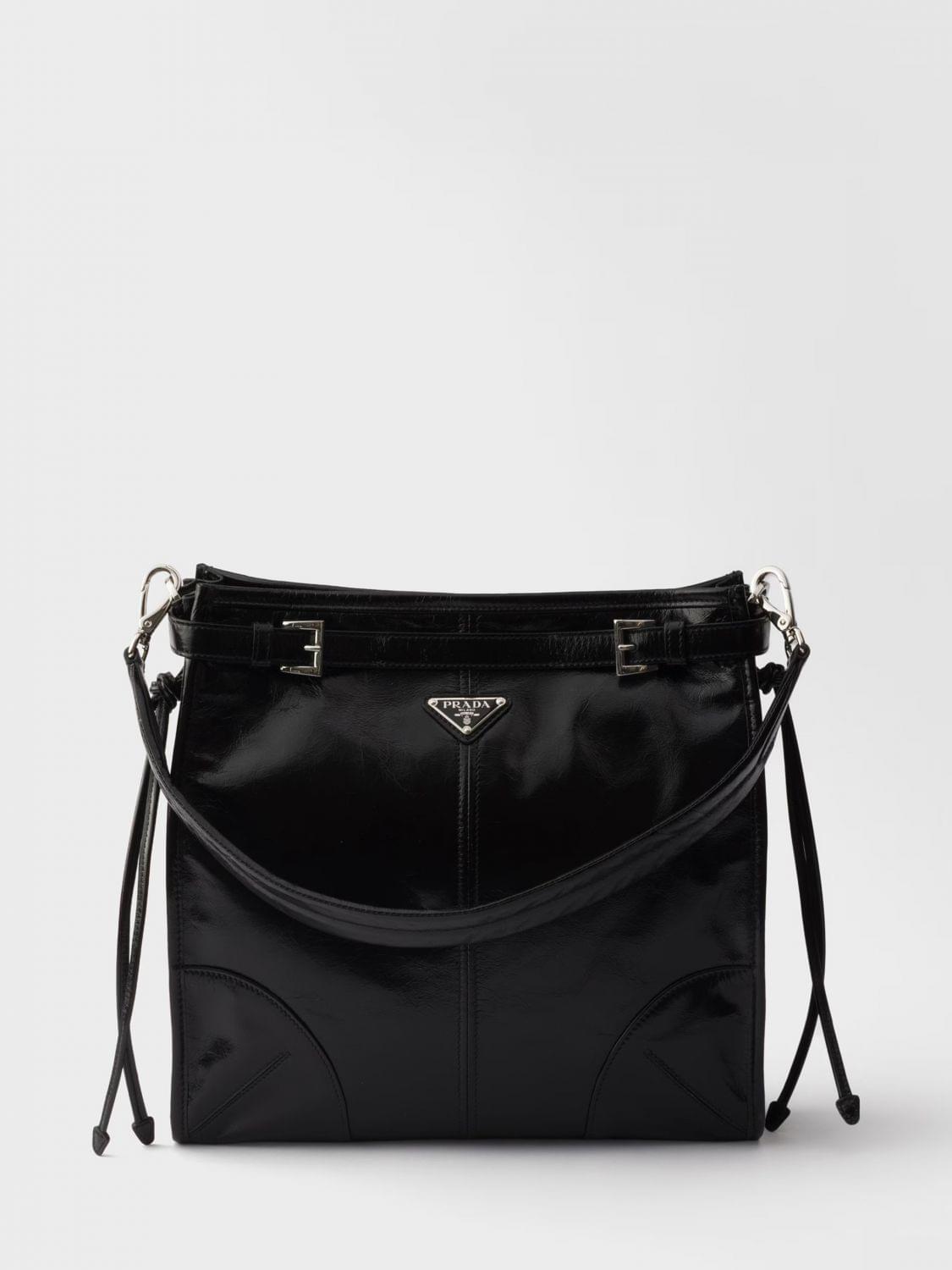 Prada Shoulder Bag Men Black PRADA