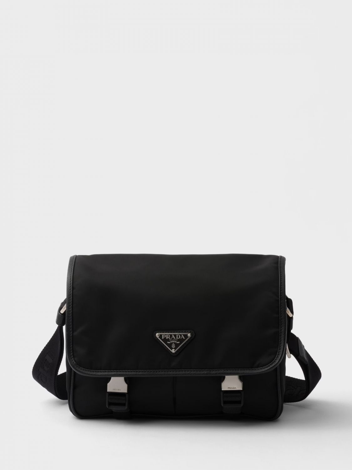 Prada Shoulder Bag Men Black PRADA