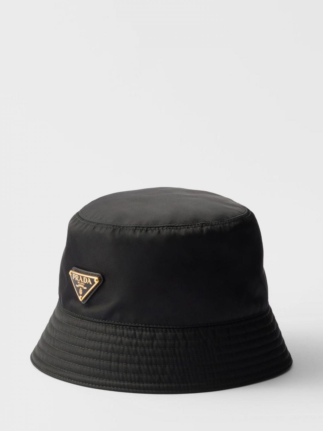 Prada Hat Woman Black PRADA