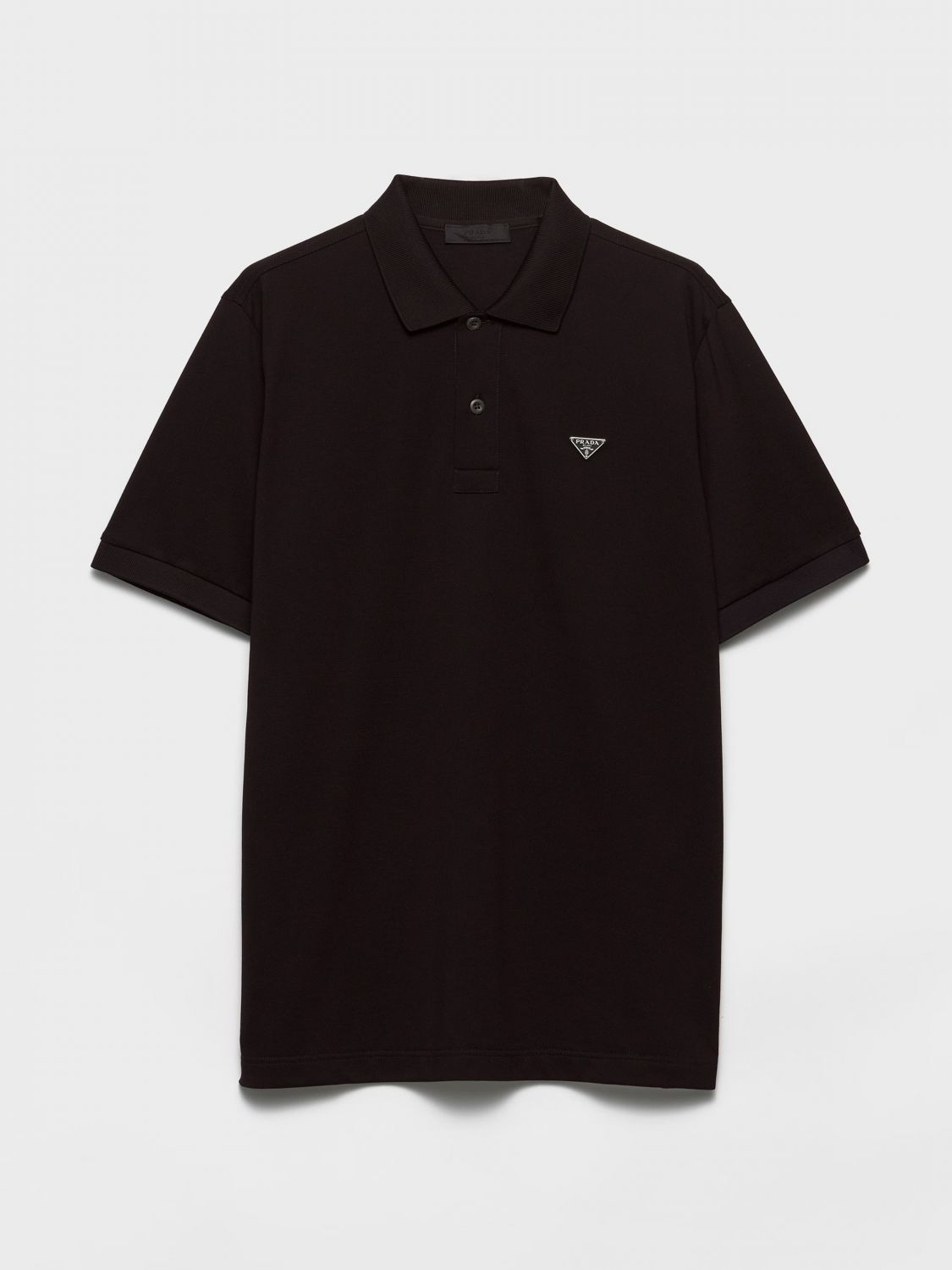 Prada Polo Shirt Men Black PRADA