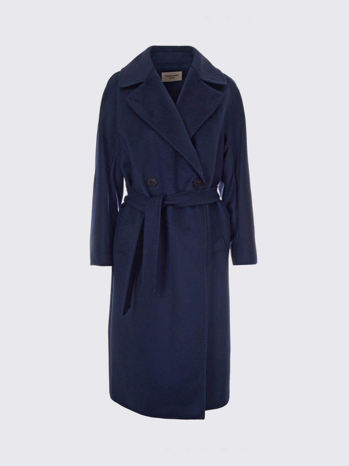 Weekend Max Mara Coat Woman Blue WEEKEND MAX MARA