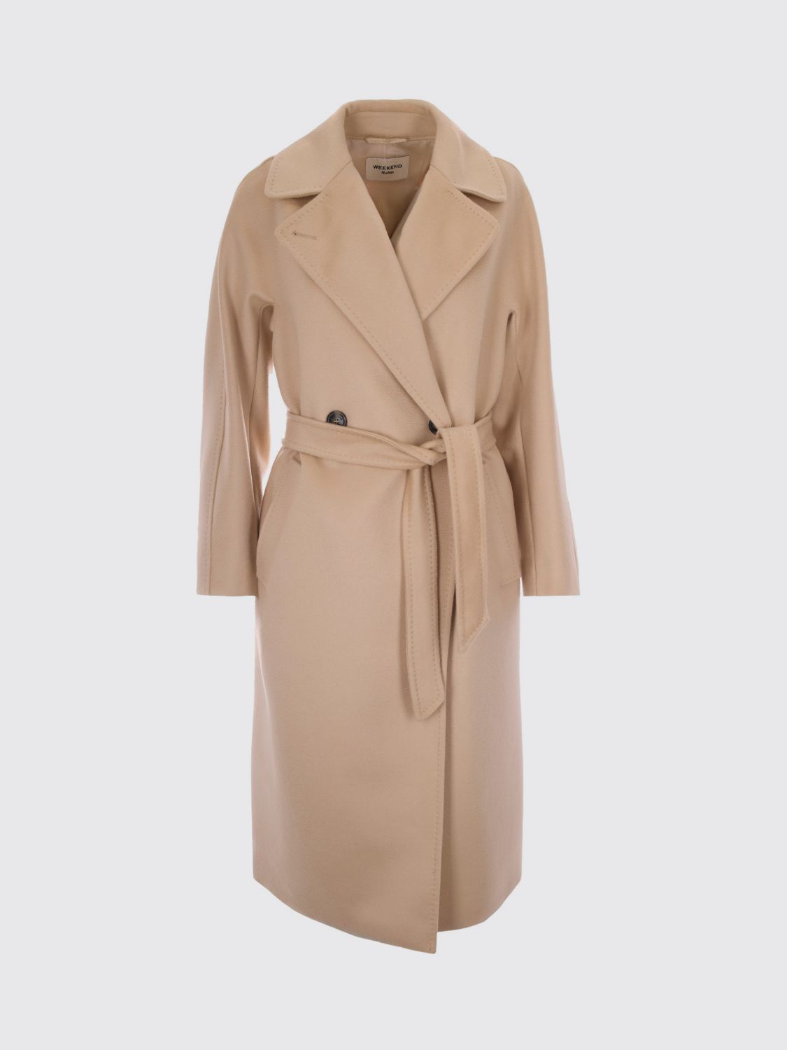 Weekend Max Mara Coat Woman Beige WEEKEND MAX MARA