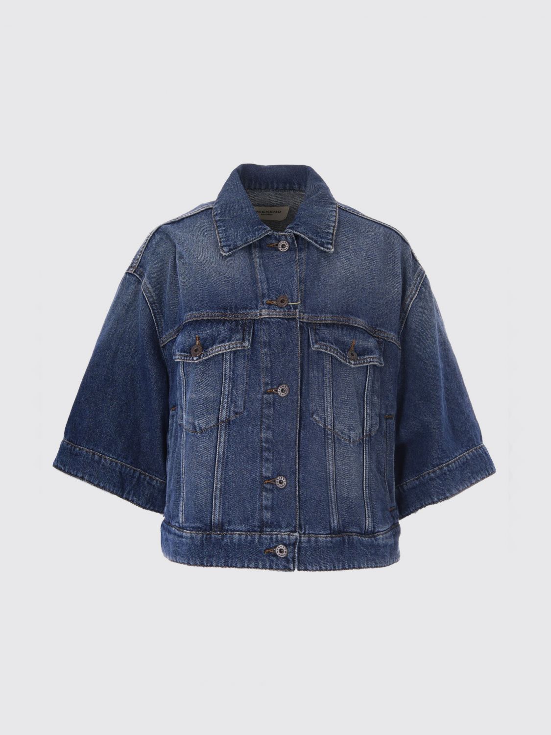 Weekend Max Mara Jacket Woman Blue WEEKEND MAX MARA