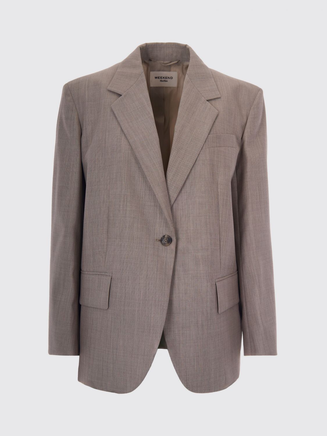 Weekend Max Mara Jacket Woman Coffee WEEKEND MAX MARA